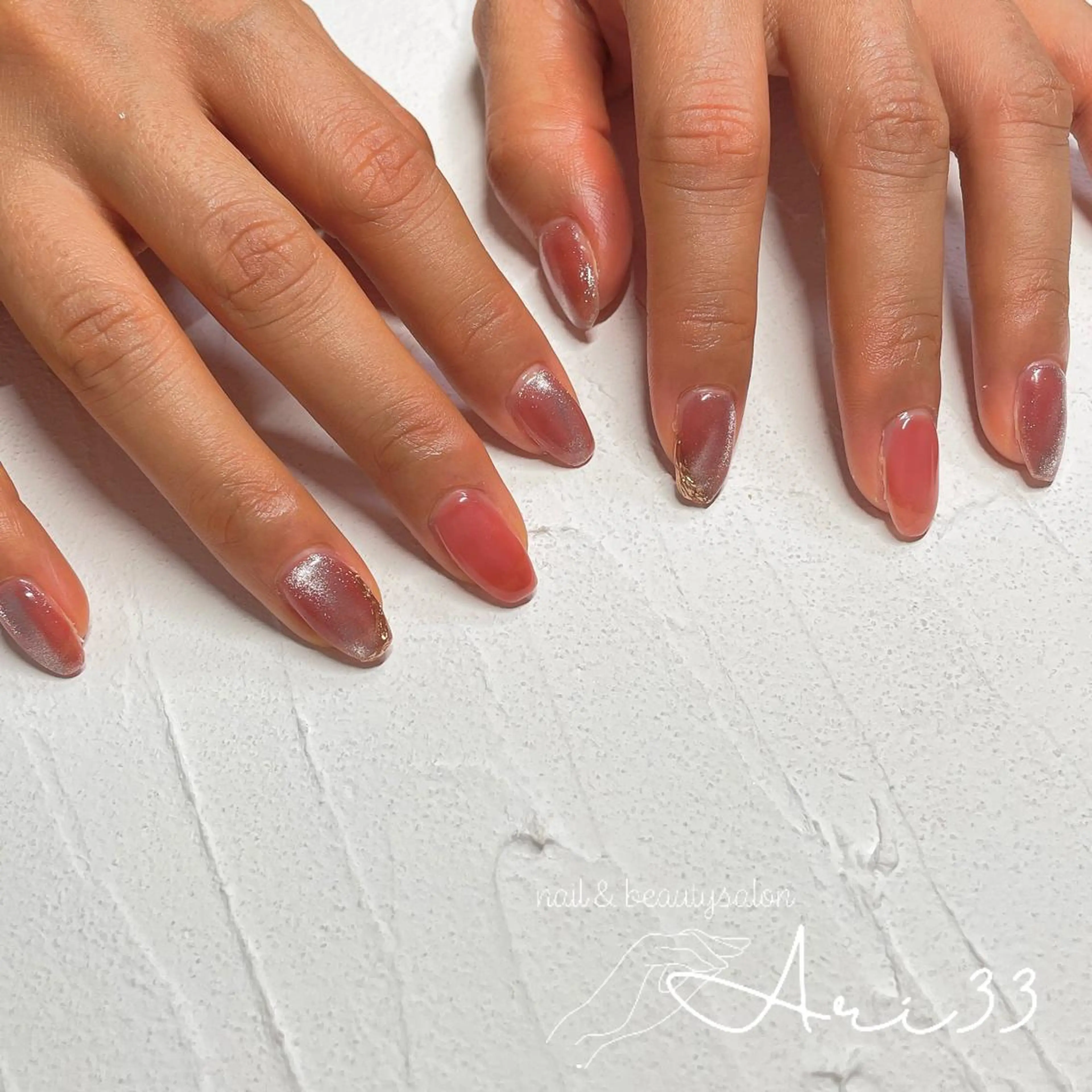 ネイル ハンドネイル プライベートサロン Ari33nailのネイルデザイン