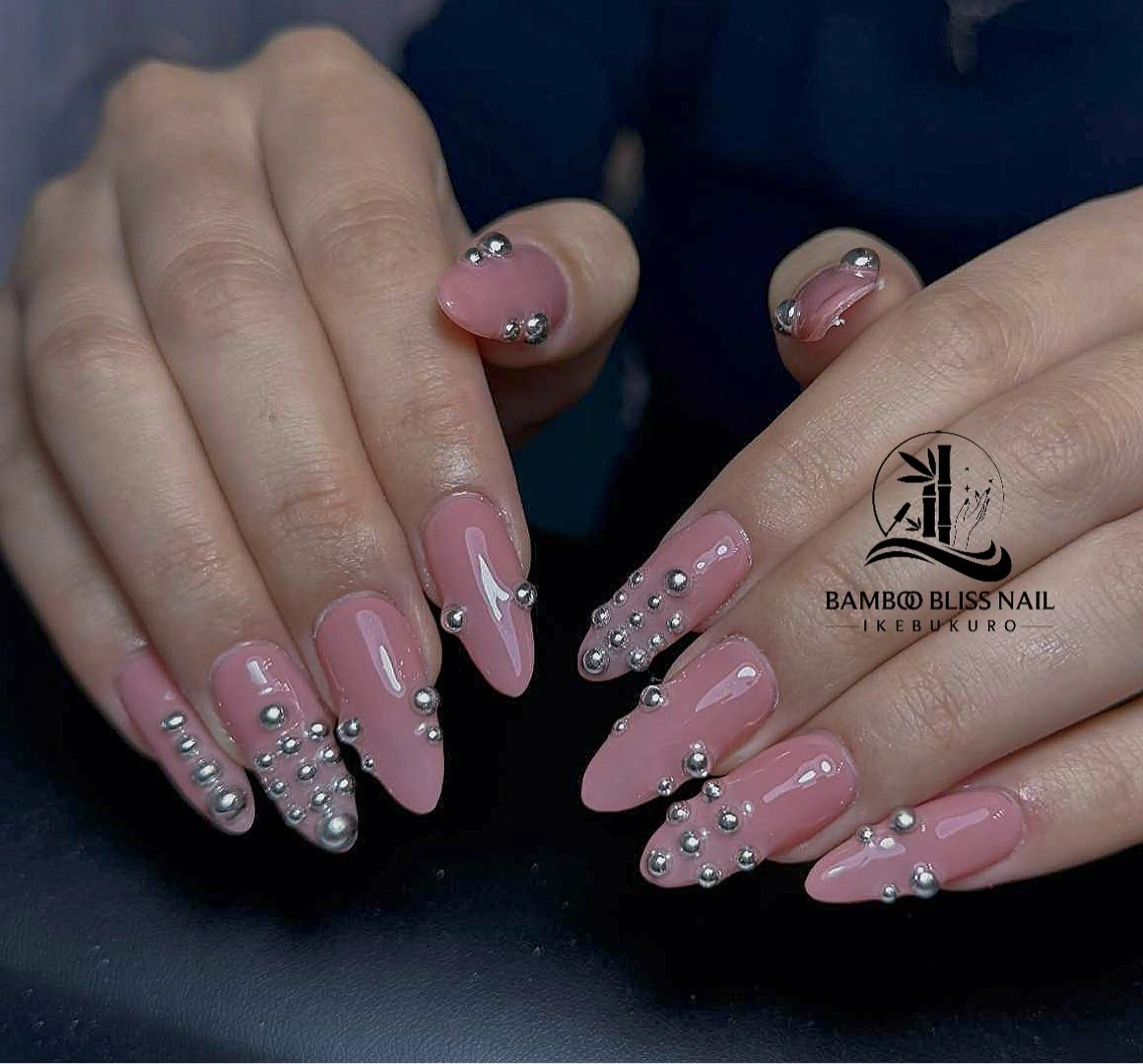 ネイル BAMBOO BLISS 研修用のネイルデザイン