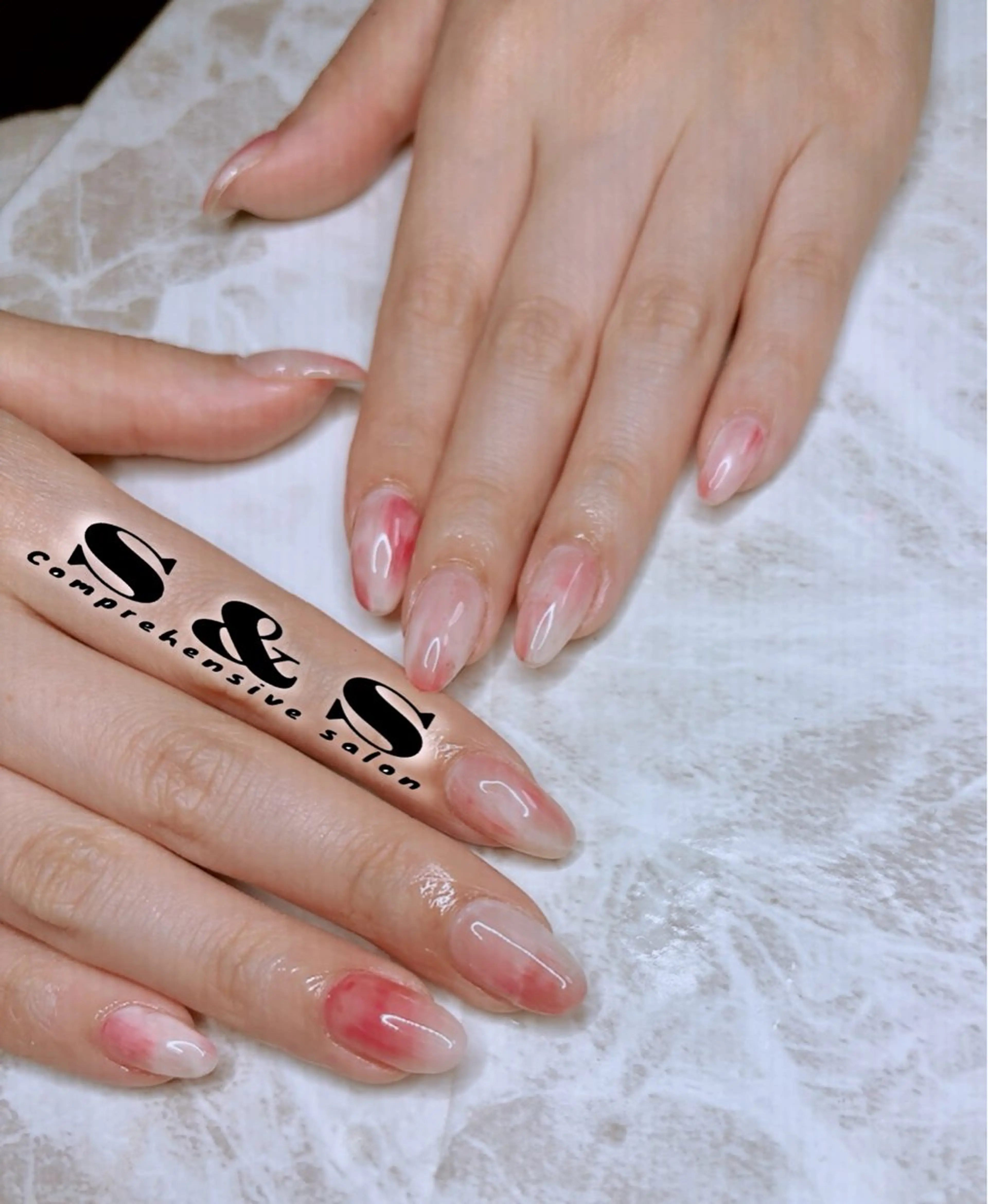 ネイル 長さ出し メンズネイル 持ち込み S&S 村田小百合のネイルデザイン