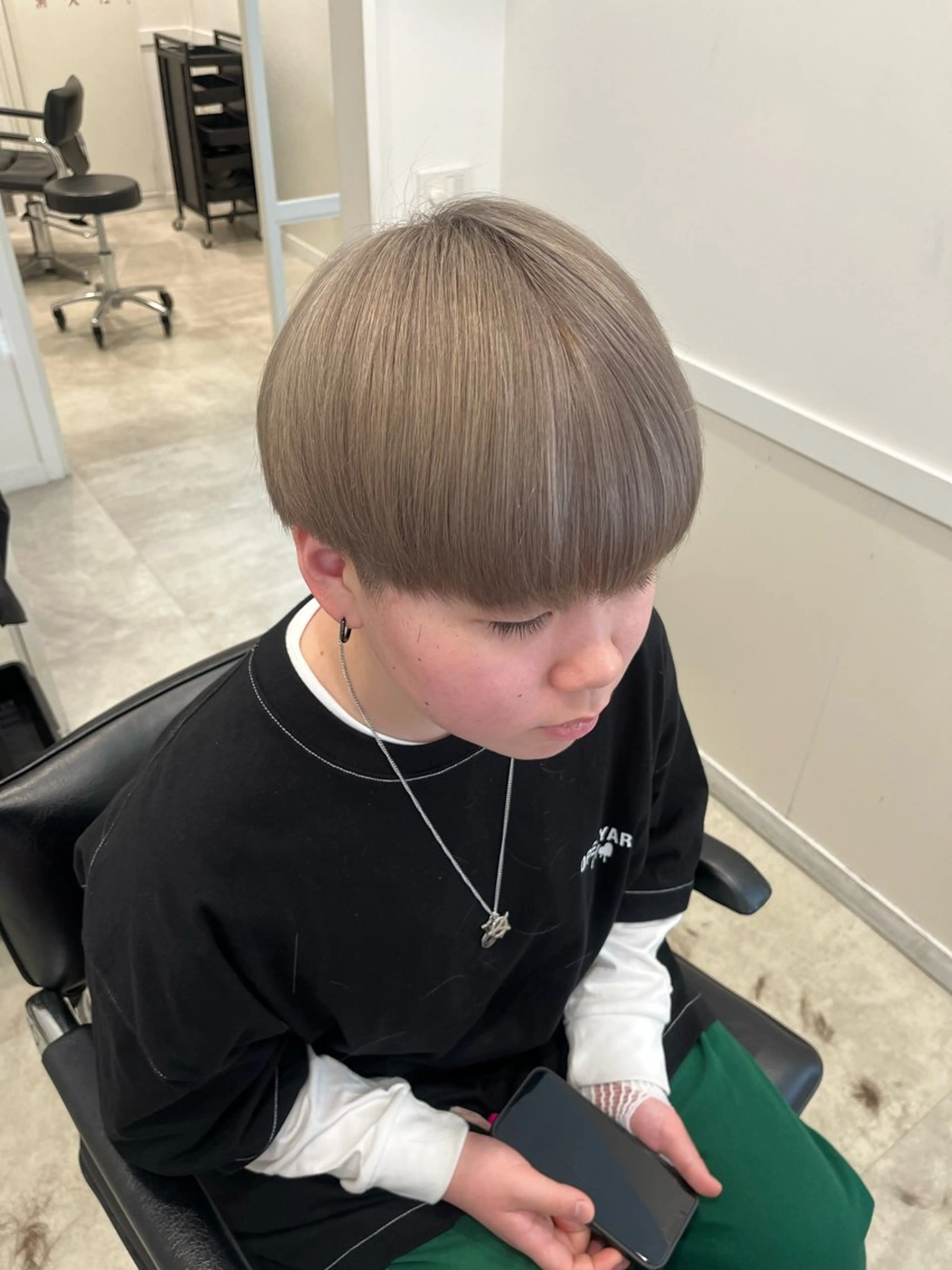 カラー メンズ ヘアカラー トリートメント ヘッドスパ Go   Today シェアサロン　横浜店所属・【ただの天才 🎨】のヘアスタイル