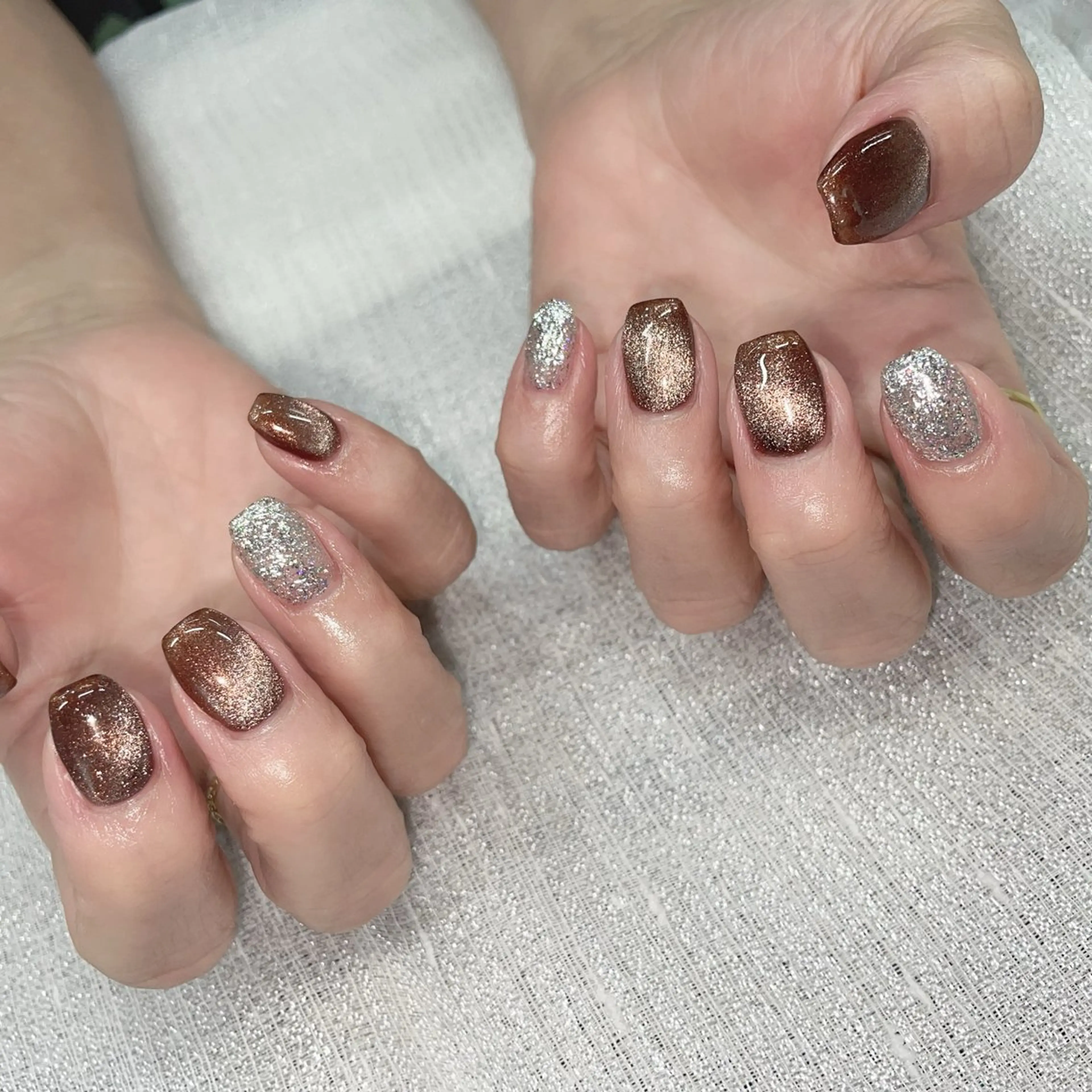 ネイル マグネットネイル 林 ✨syousyouのネイルデザイン