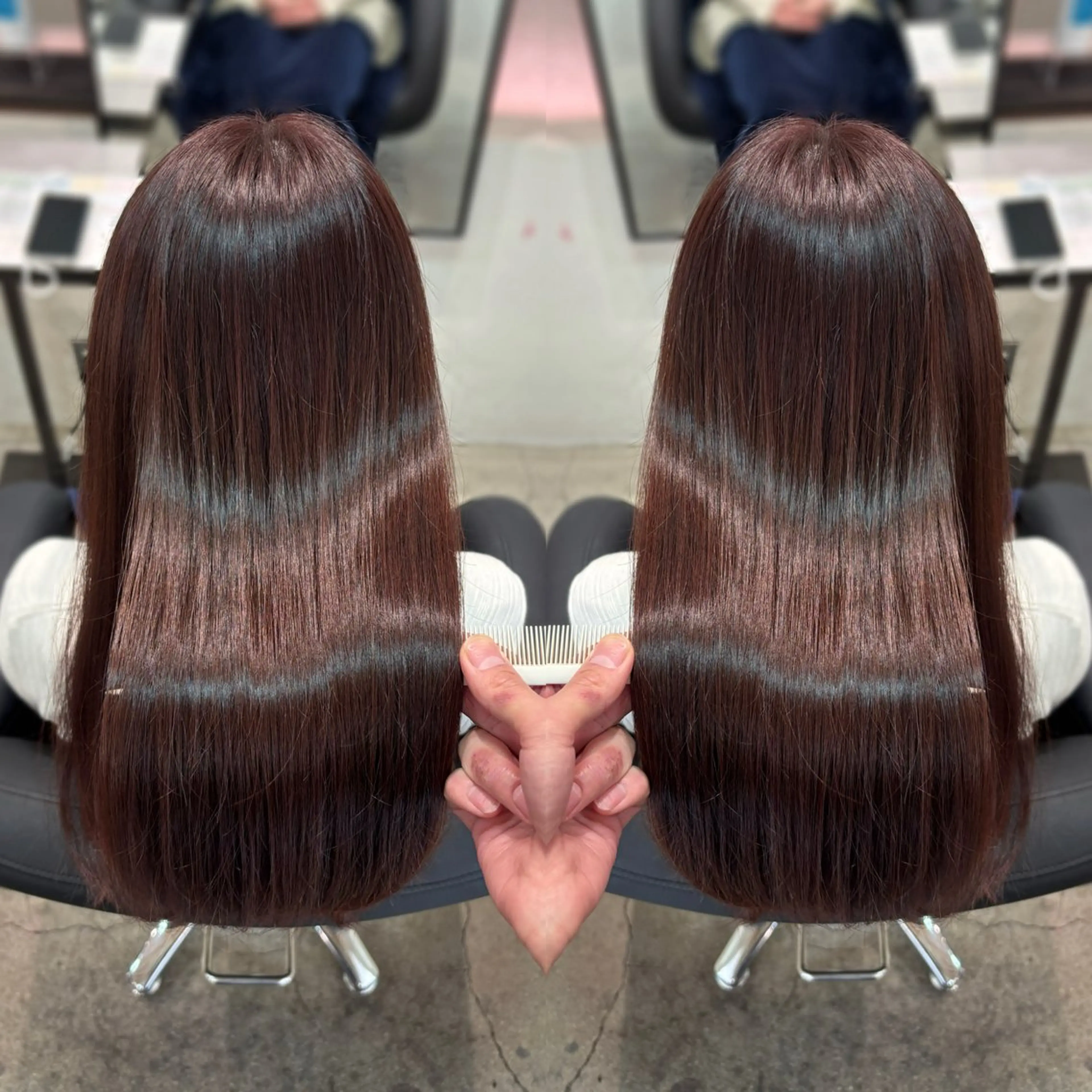 ロング 平山 正樹のヘアスタイル