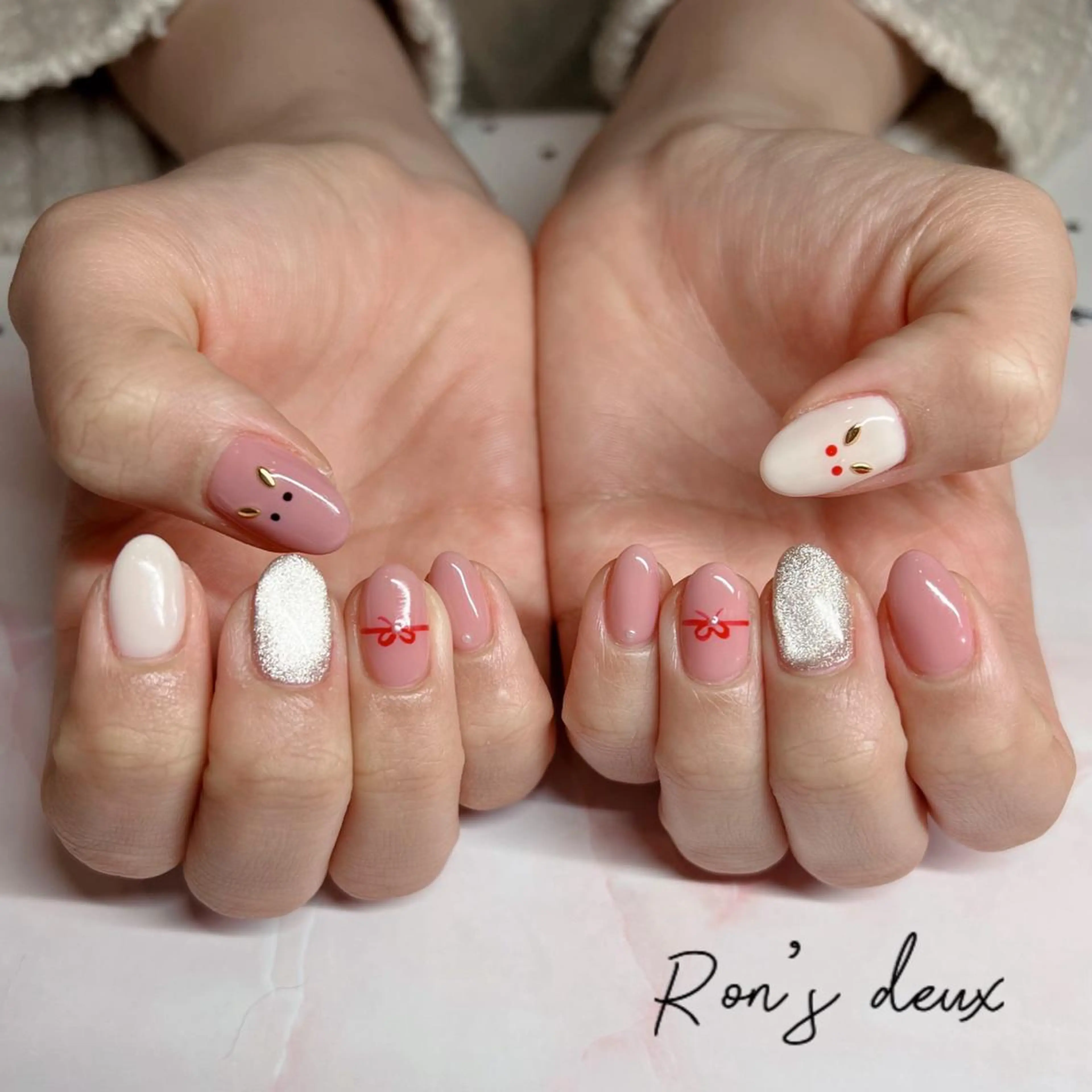 ネイル Ron's nail 笹岡のネイルデザイン