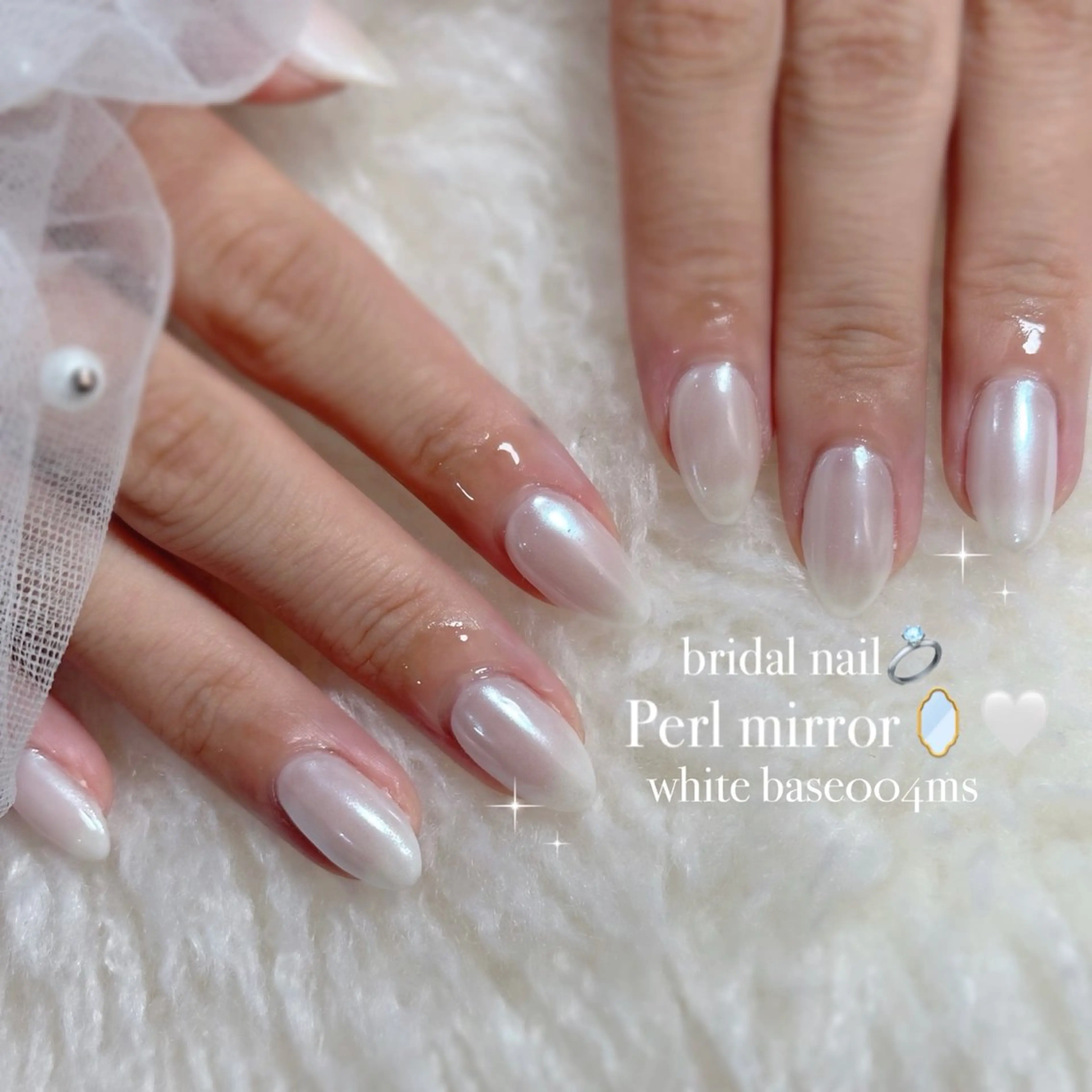 ネイル ミラーネイル EmaNail豊中 🎀SANAのネイルデザイン