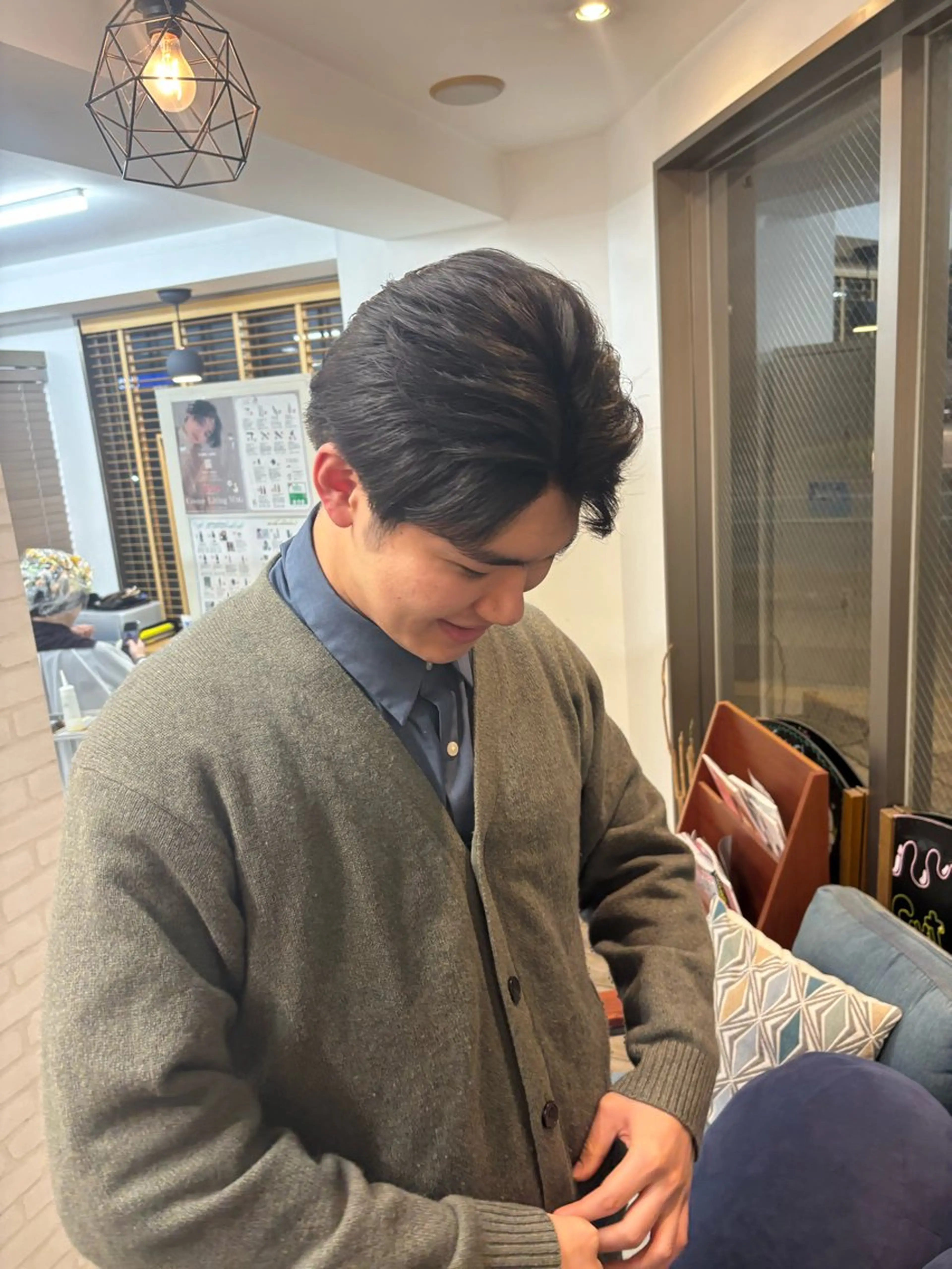 メンズ カット 透明感ブリーチカラー /tomoyaのヘアスタイル