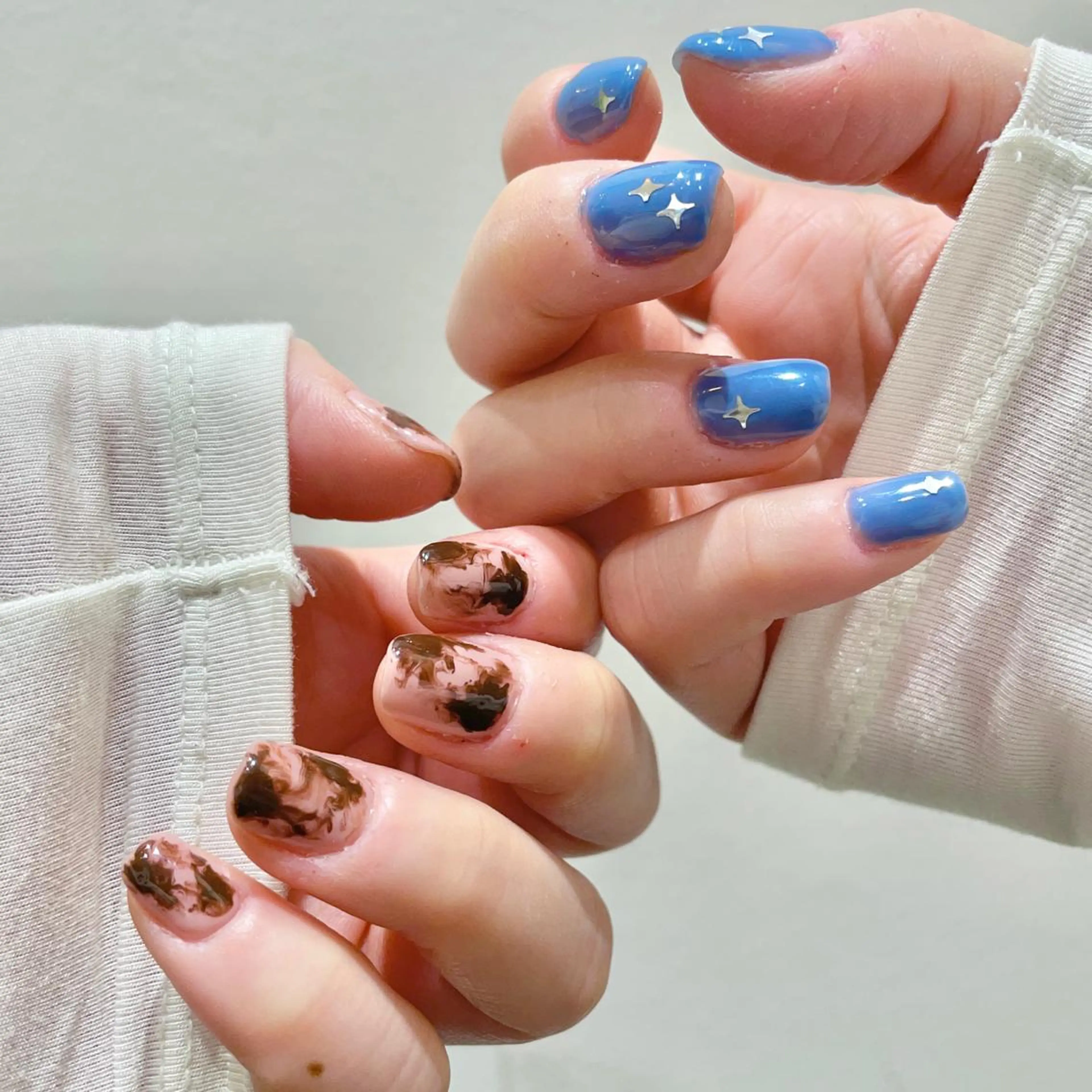 ネイル シモダ カスミ 🦀 @ksm_smdのネイルデザイン