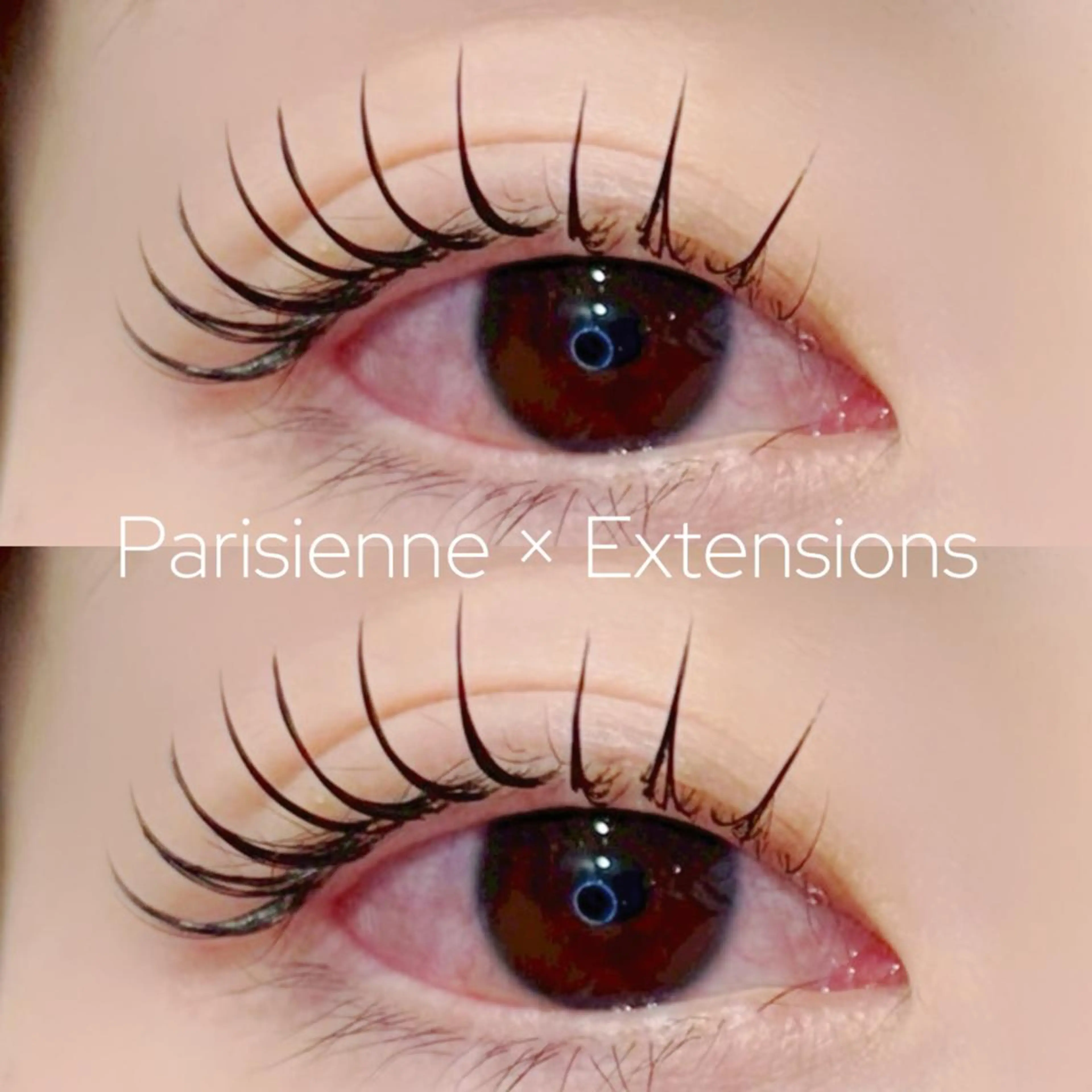 🍒パリエク100本- ̗̀📢下がりまつげの方必見！オフ別途¥550 本数相談の写真