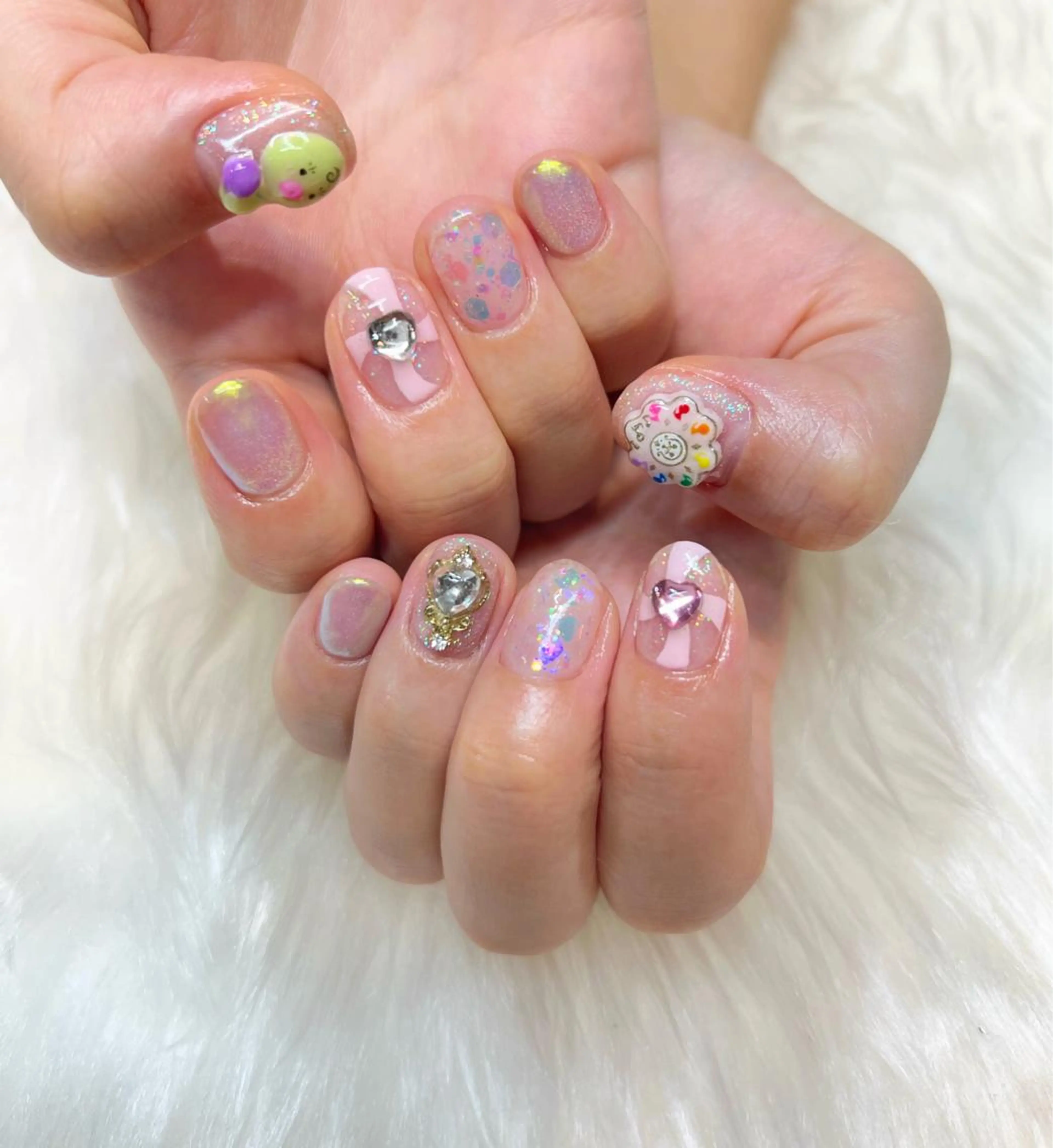 ネイル ハンドネイル glow_ nailのネイルデザイン