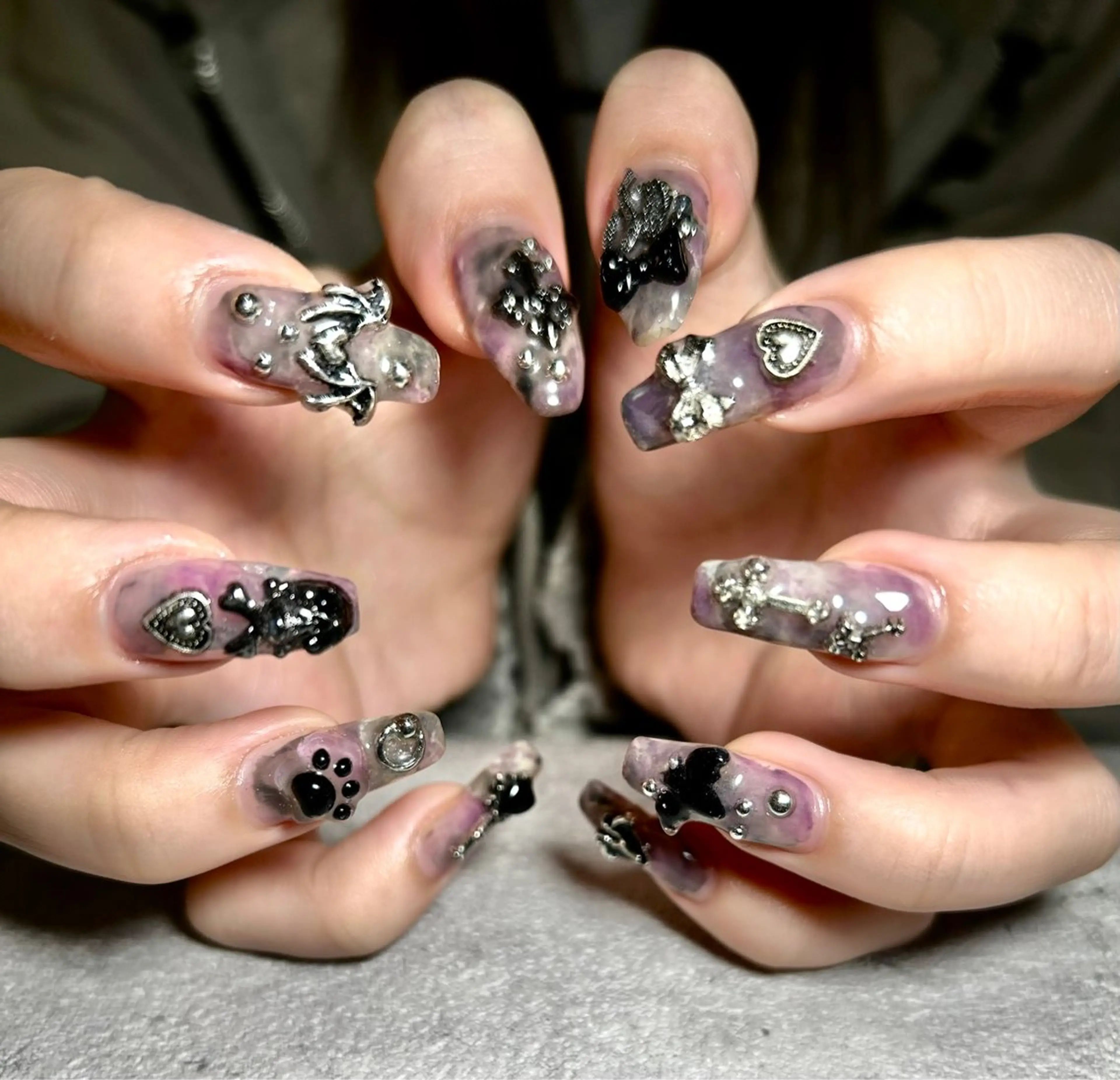 ネイル ハンドネイル Liennail 持込デザインやり放題のネイルデザイン