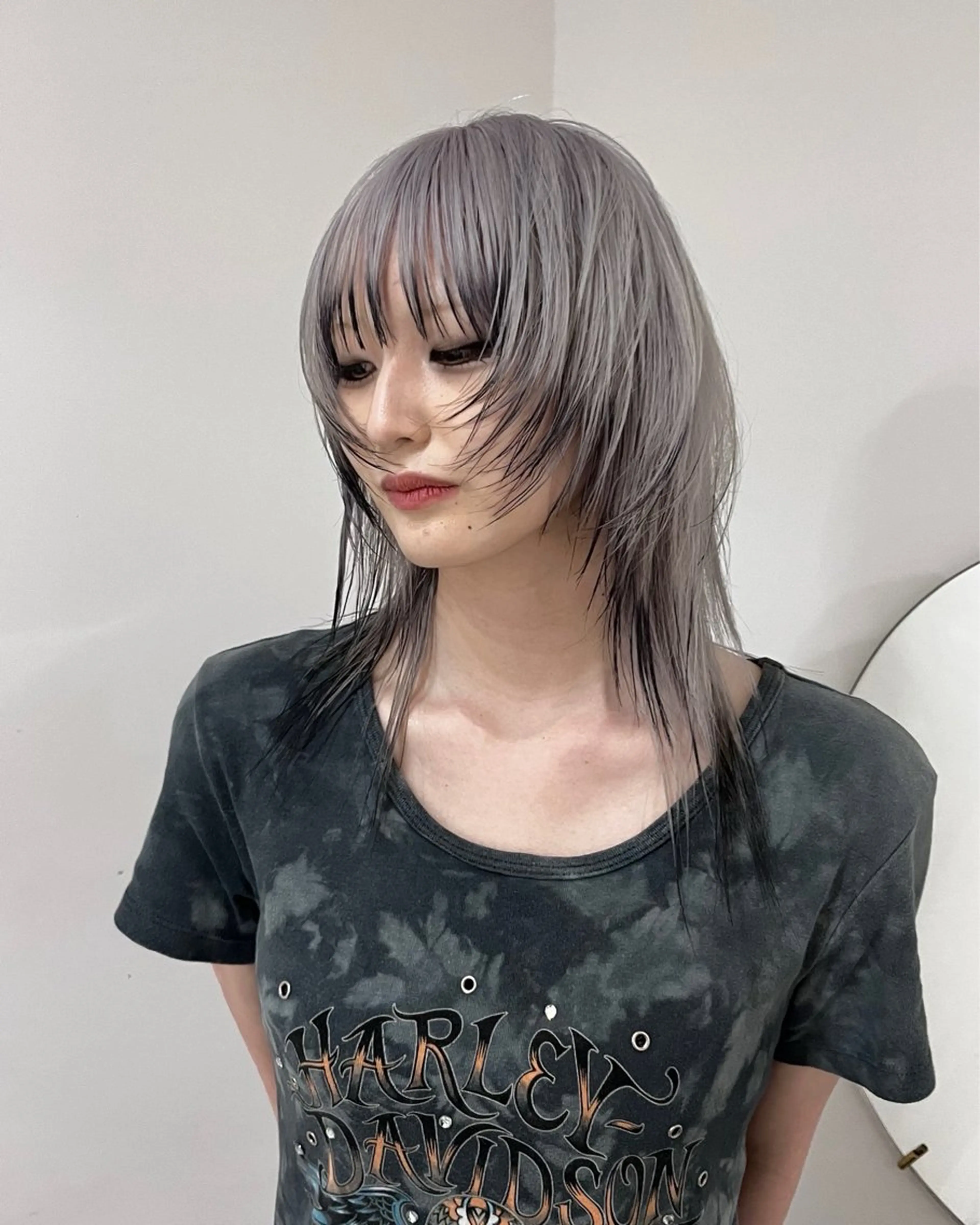 ミディアム カラー ブリーチ ケアブリーチ ハイトーンカラー ヘアカラー TOTA 唯一無二カラーのヘアスタイル