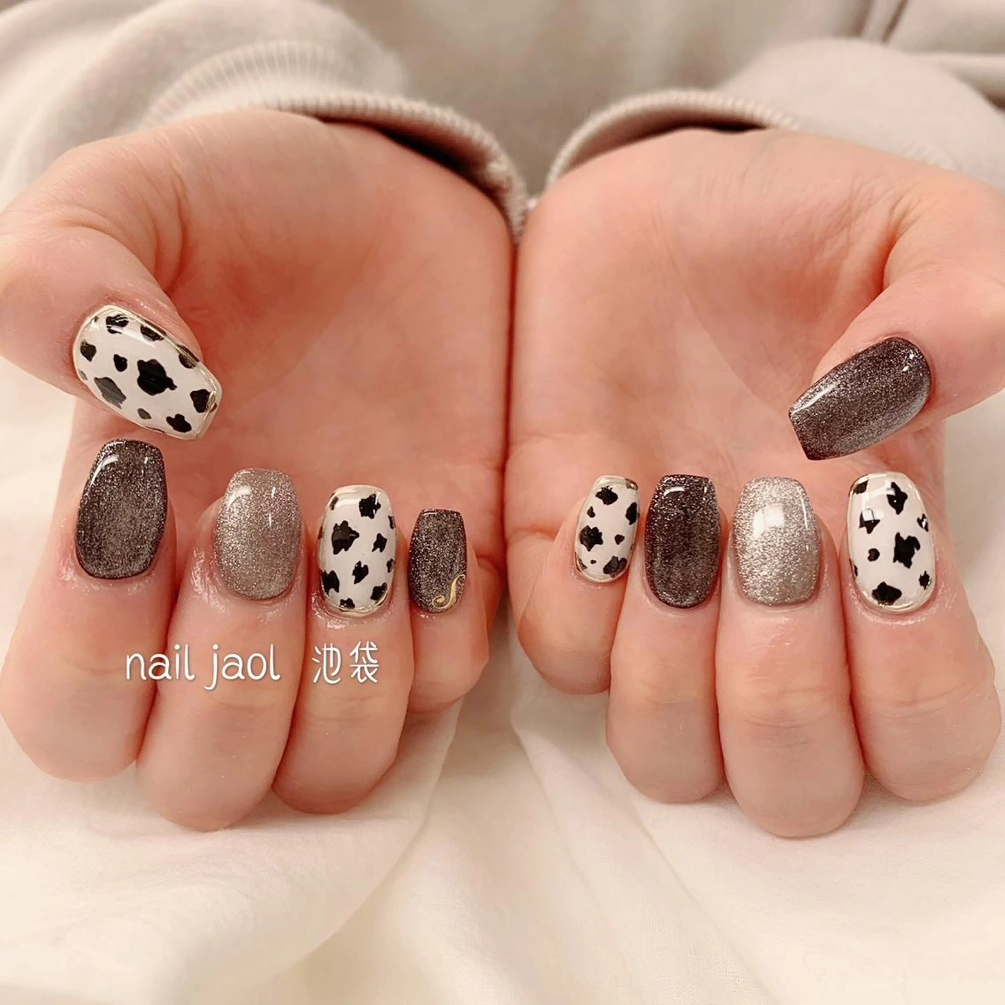 ミディアム nail jaol池袋店所属・ネイルJaol 池袋のネイルデザイン