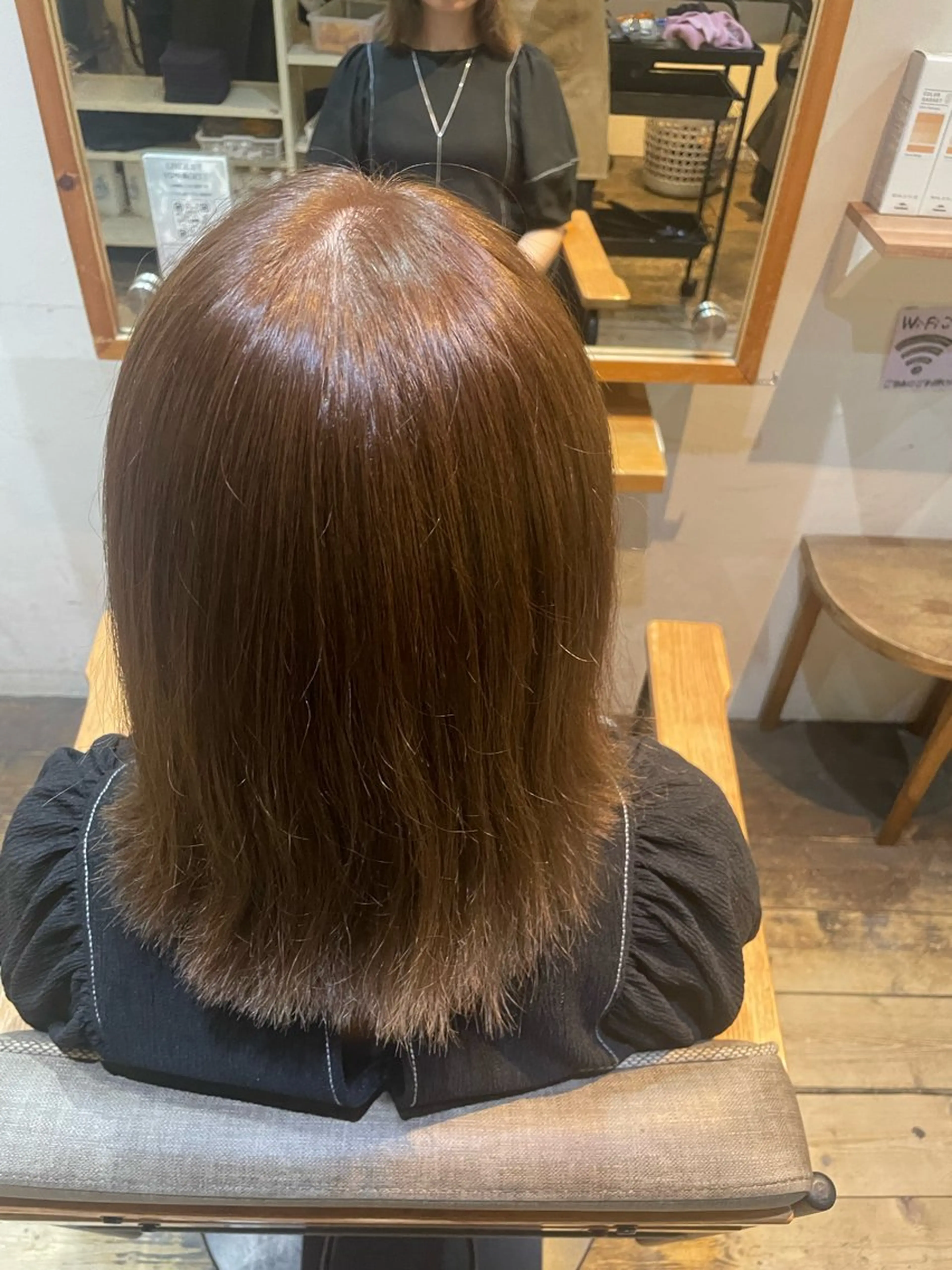 カラー 脇 麻紘のヘアスタイル