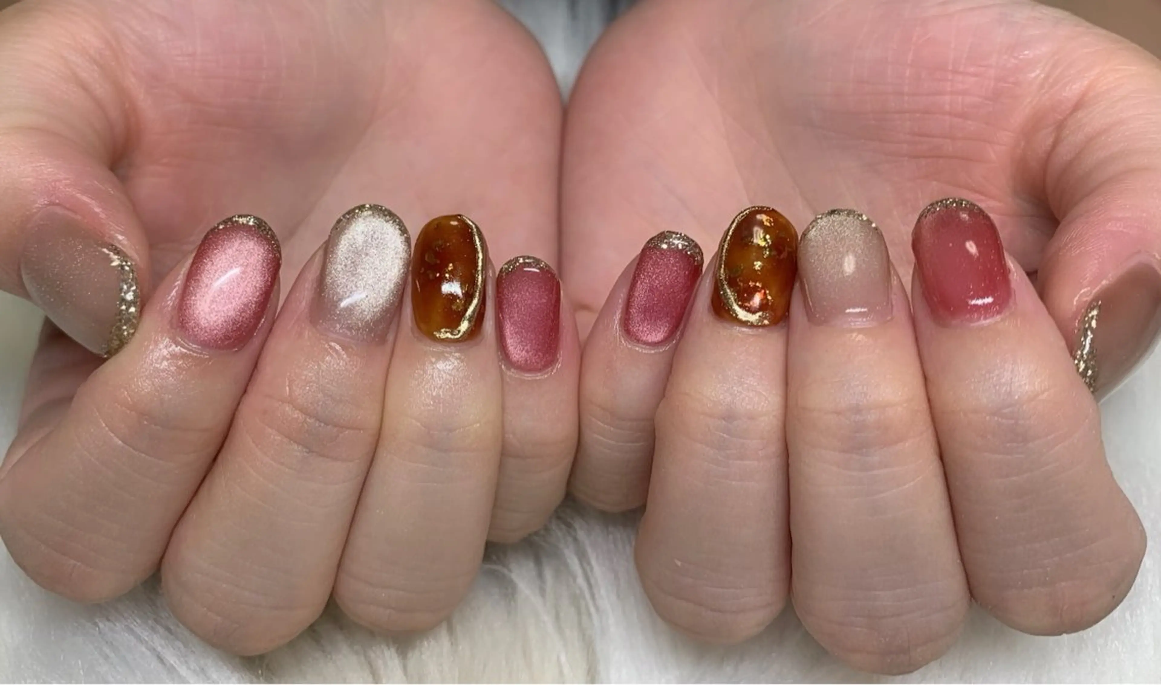 ネイル ハンドネイル nail room LUNA⋆౨ৎ˚⟡のネイルデザイン