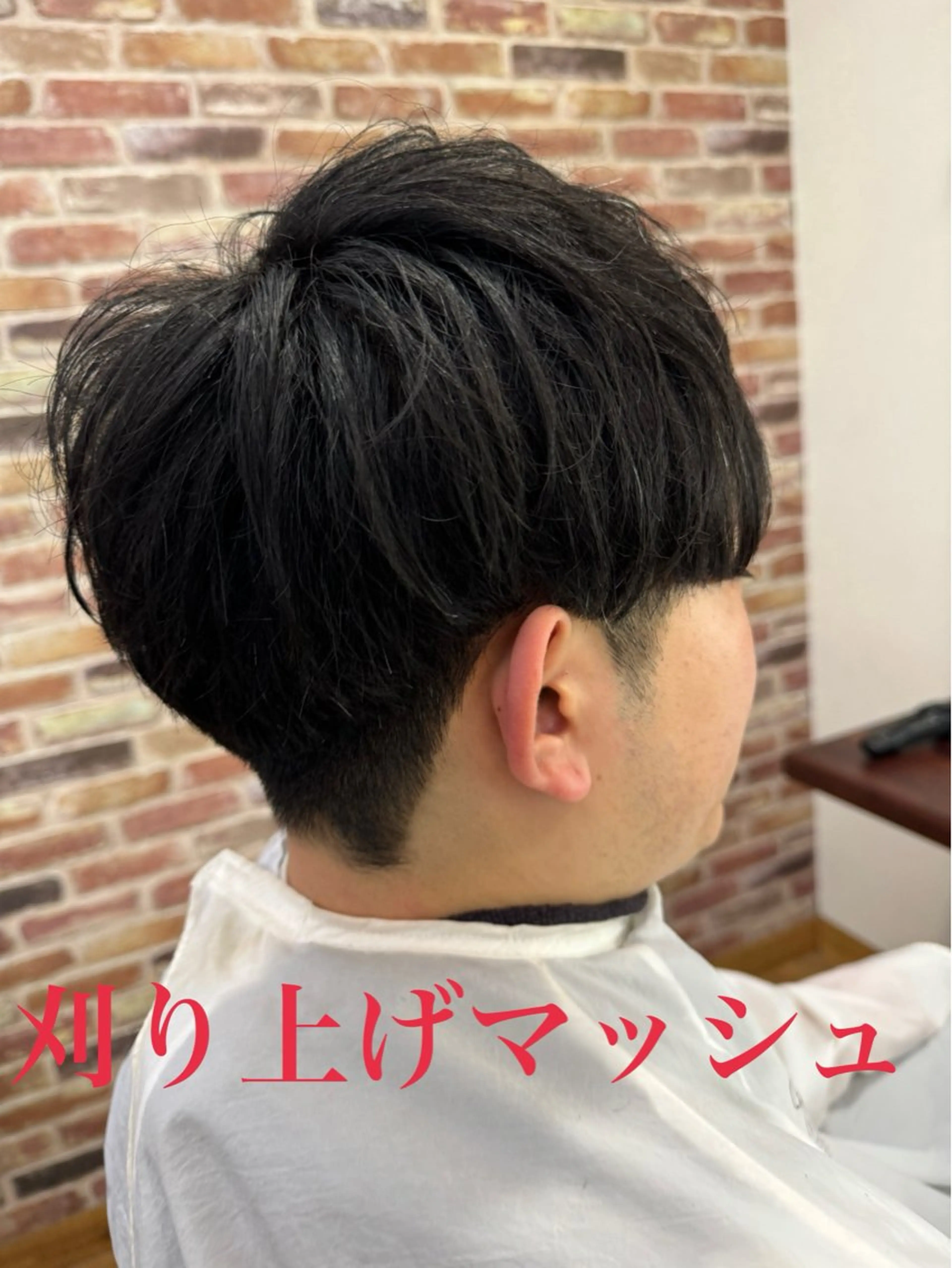 ショート Mens  Salon stud.所属・川畑 大地/波巻きパーマのヘアスタイル