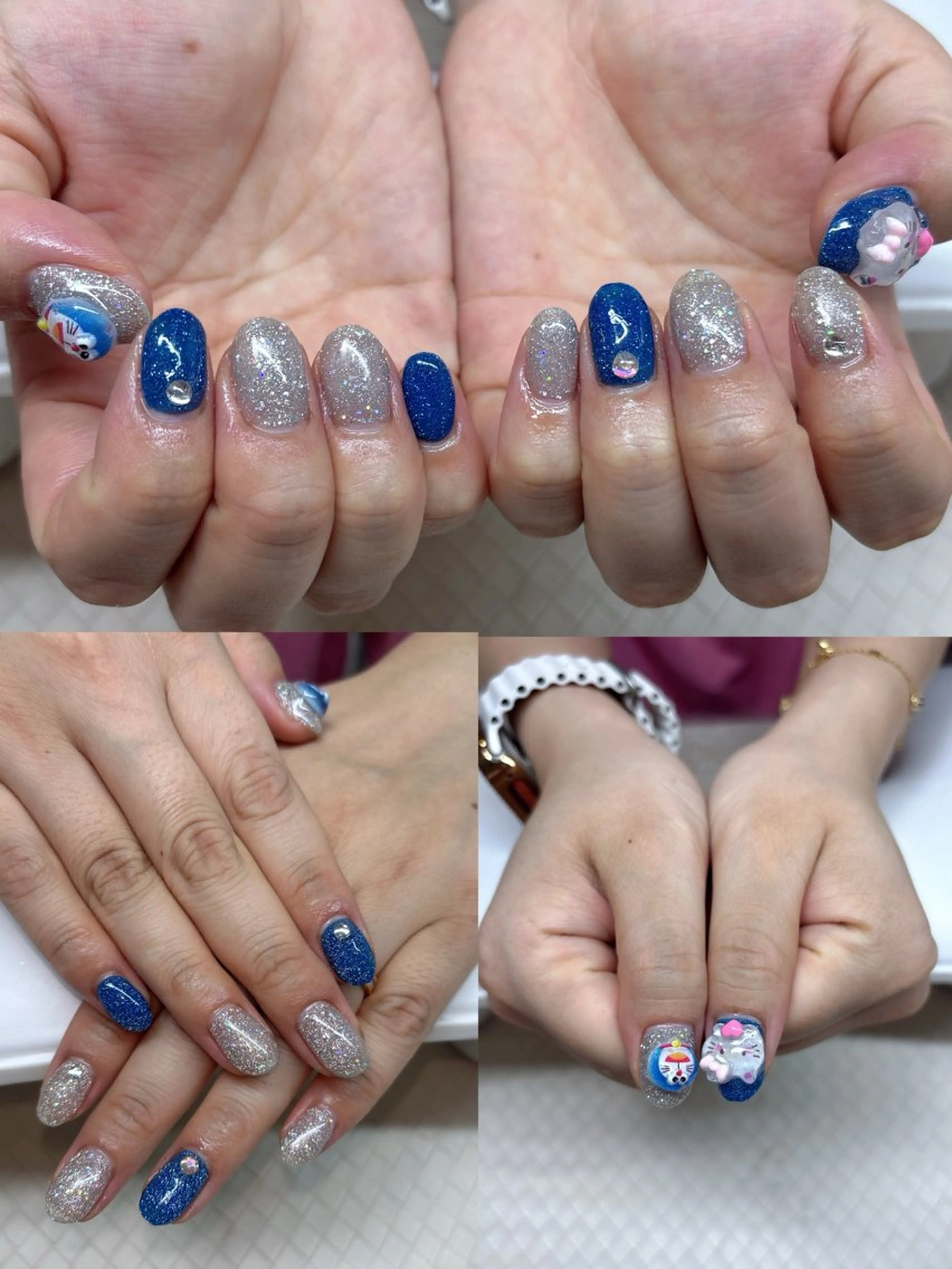 ネイル フラッシュネイル ジェルネイル ハンドネイル U.NI nail 横浜青葉台店所属・Rei 横浜青葉台のネイルデザイン