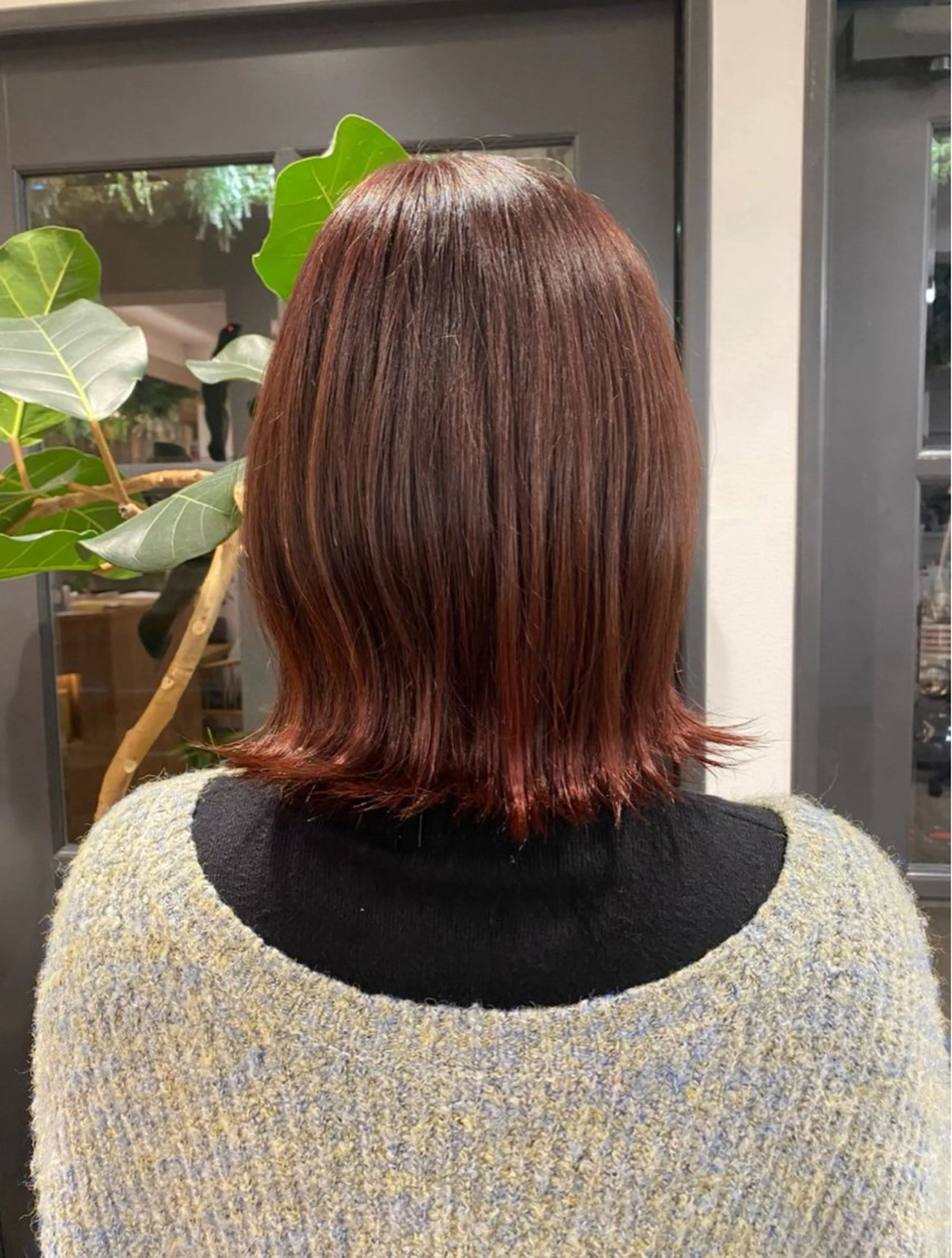 ミディアム カラー 🍊暖色カラー /ボブ/kanonのヘアスタイル