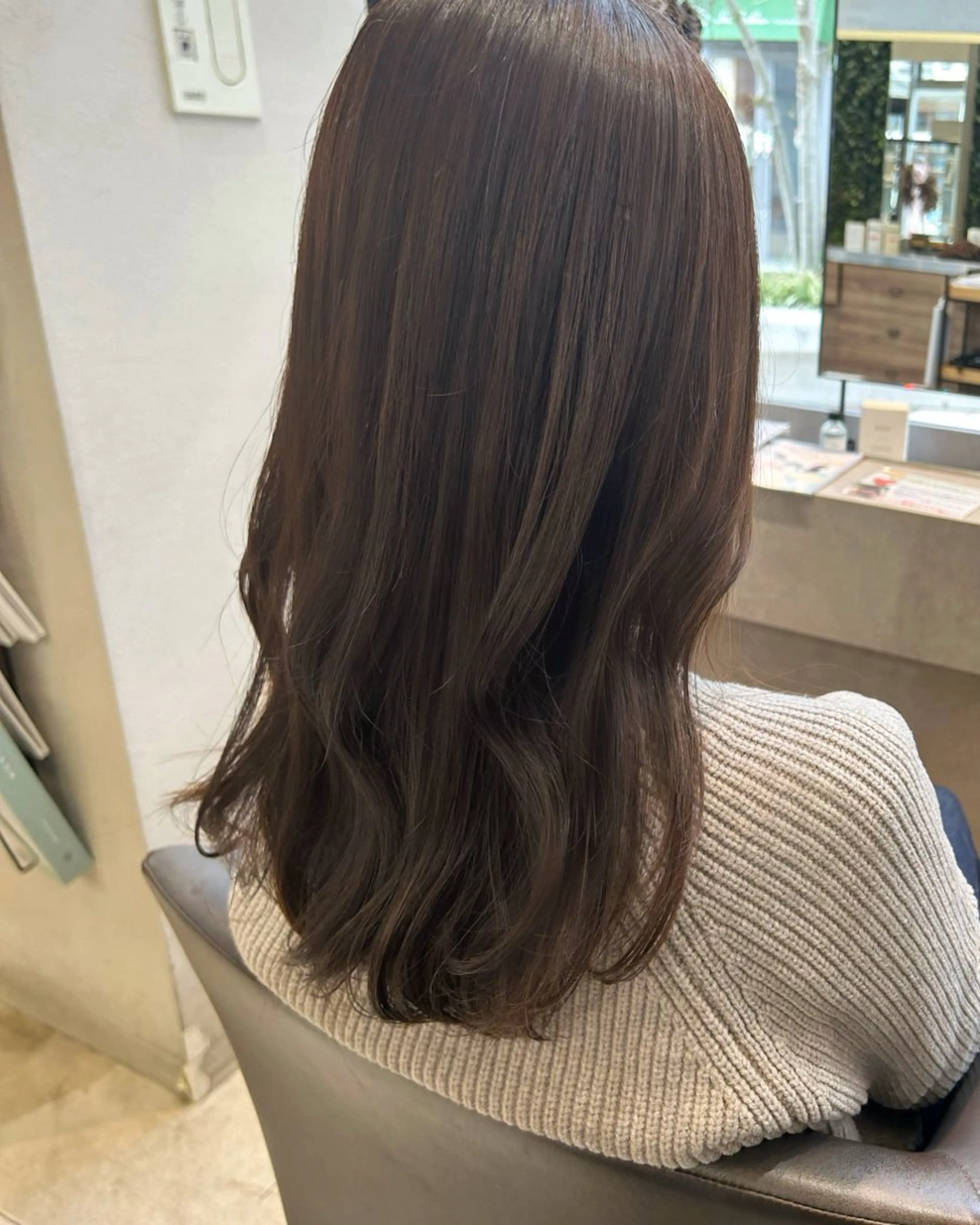 セミロング 透明感カラー♡ Mahoのヘアスタイル
