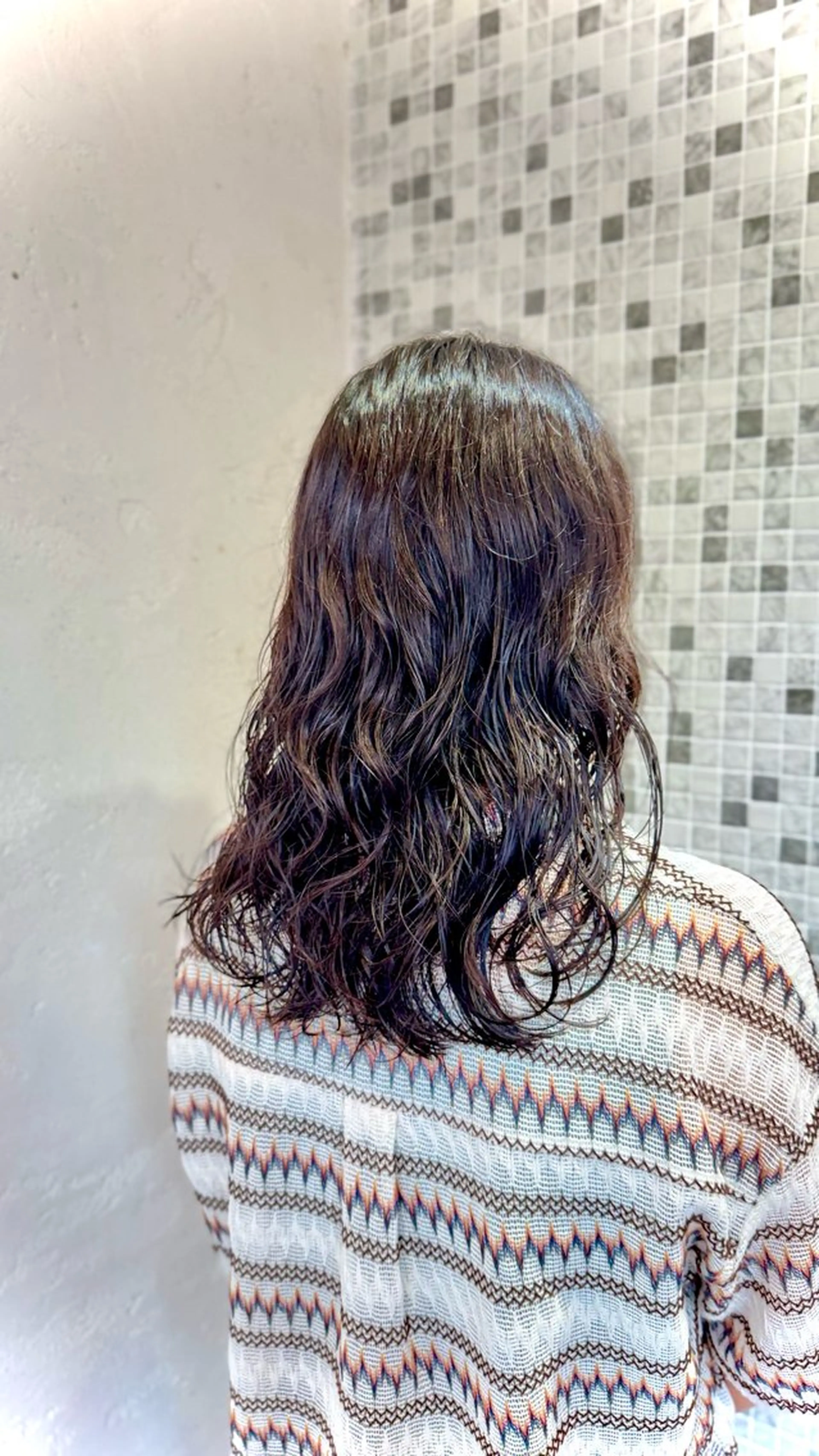 セミロング カット パーマ ❤️艶髪❤️🦋 MAI🩵ྀིのヘアスタイル