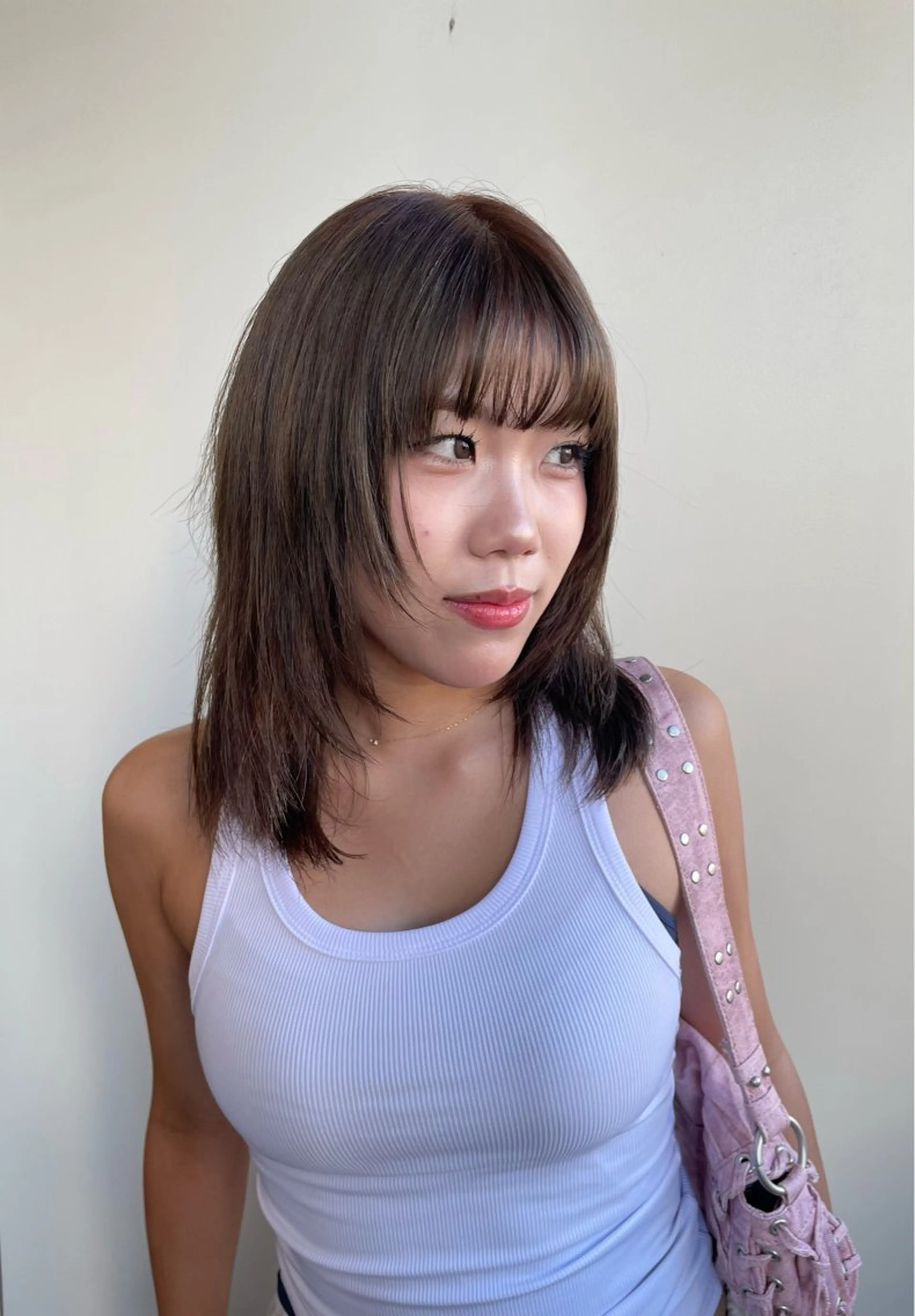 ミディアム カラー カット ヘアカラー トリートメント Toiro 横浜所属・🎀レイヤー/パーマ カラー/ai🎀のヘアスタイル