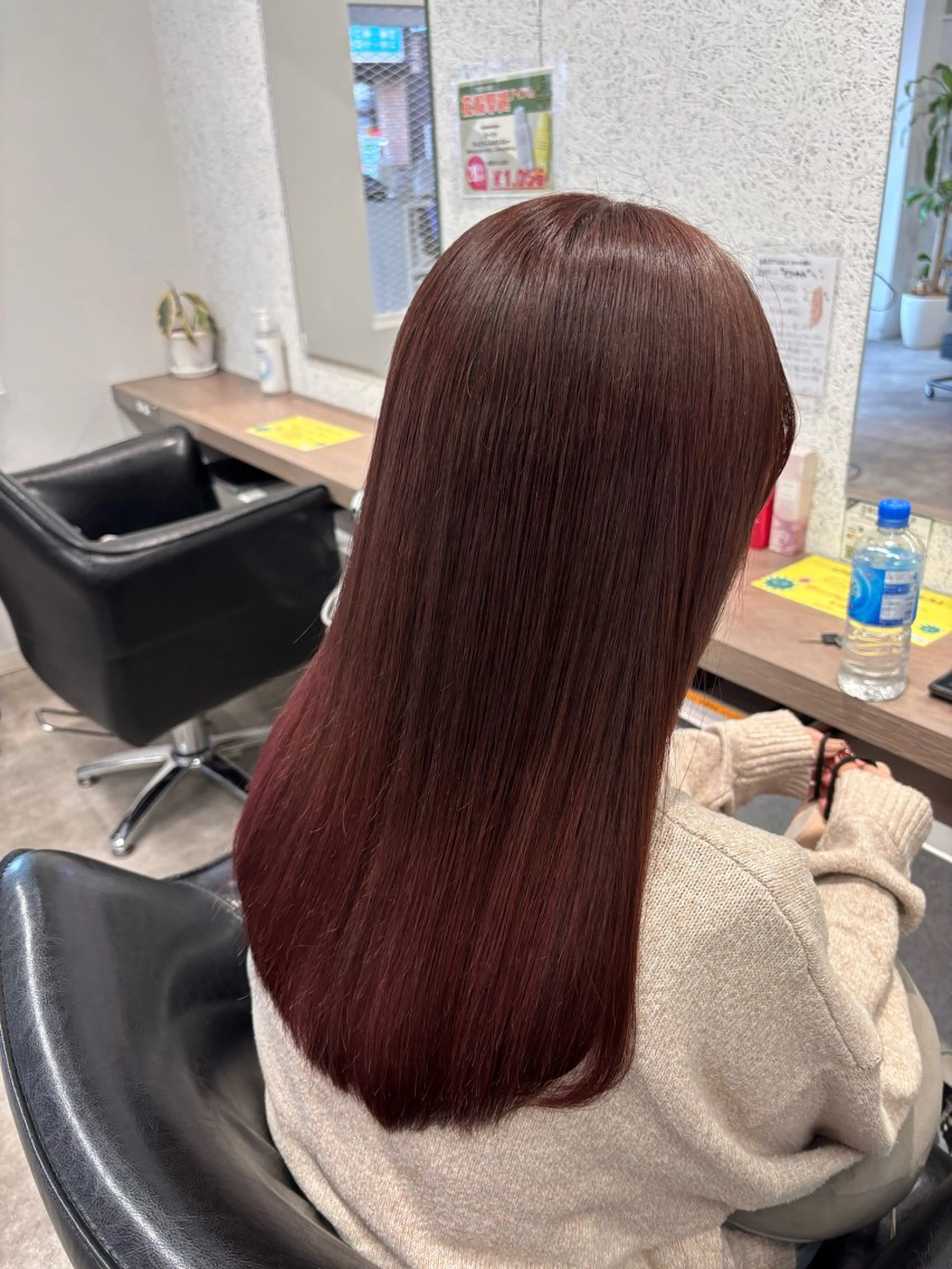 ロング カット ヘアカラー ボブ/透明感カラー/ 髪質改善/🌙/ルナのヘアスタイル