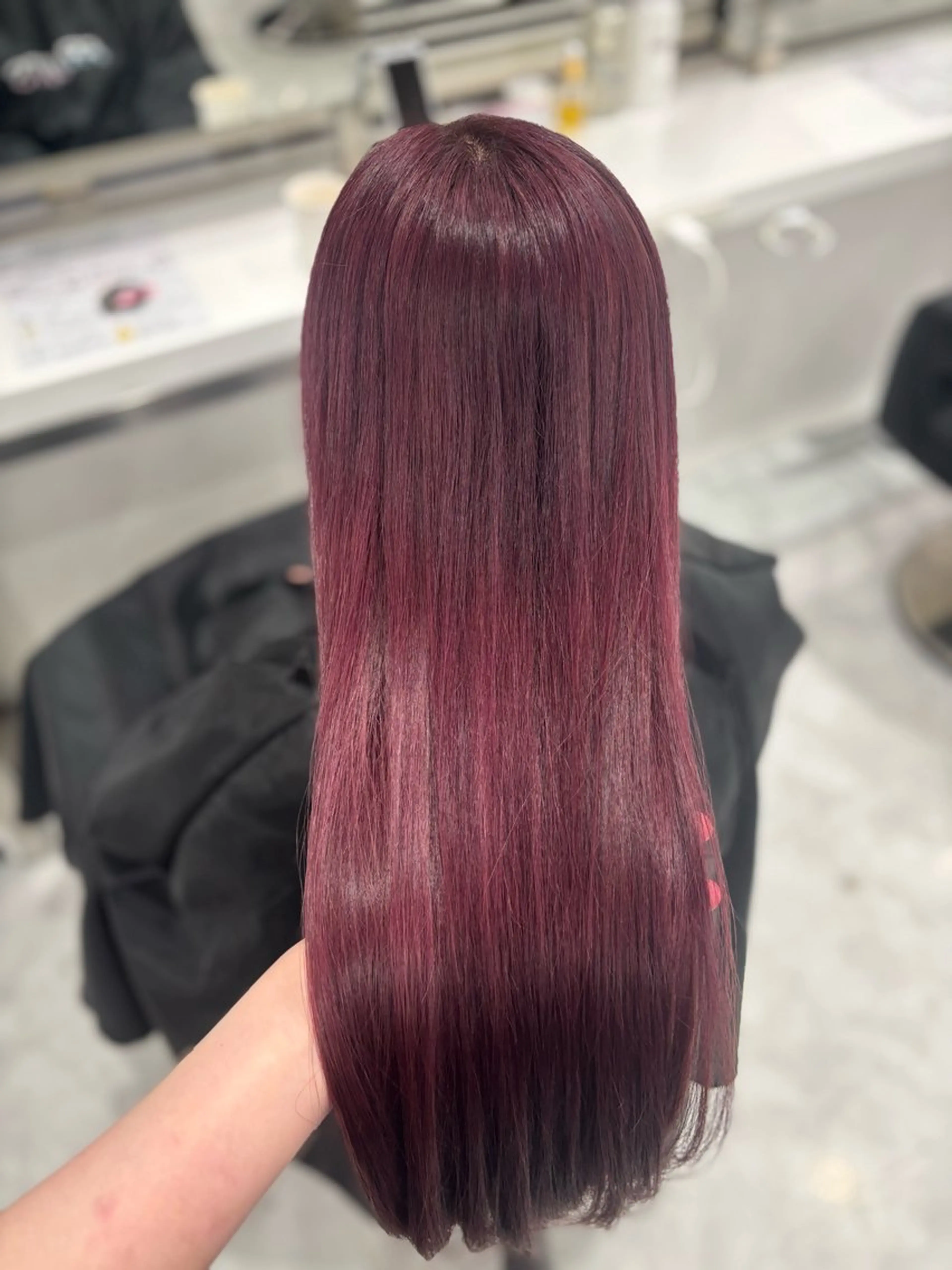 ロング ヘアカラー お洒落暖色 🍒AOI🍒のヘアスタイル