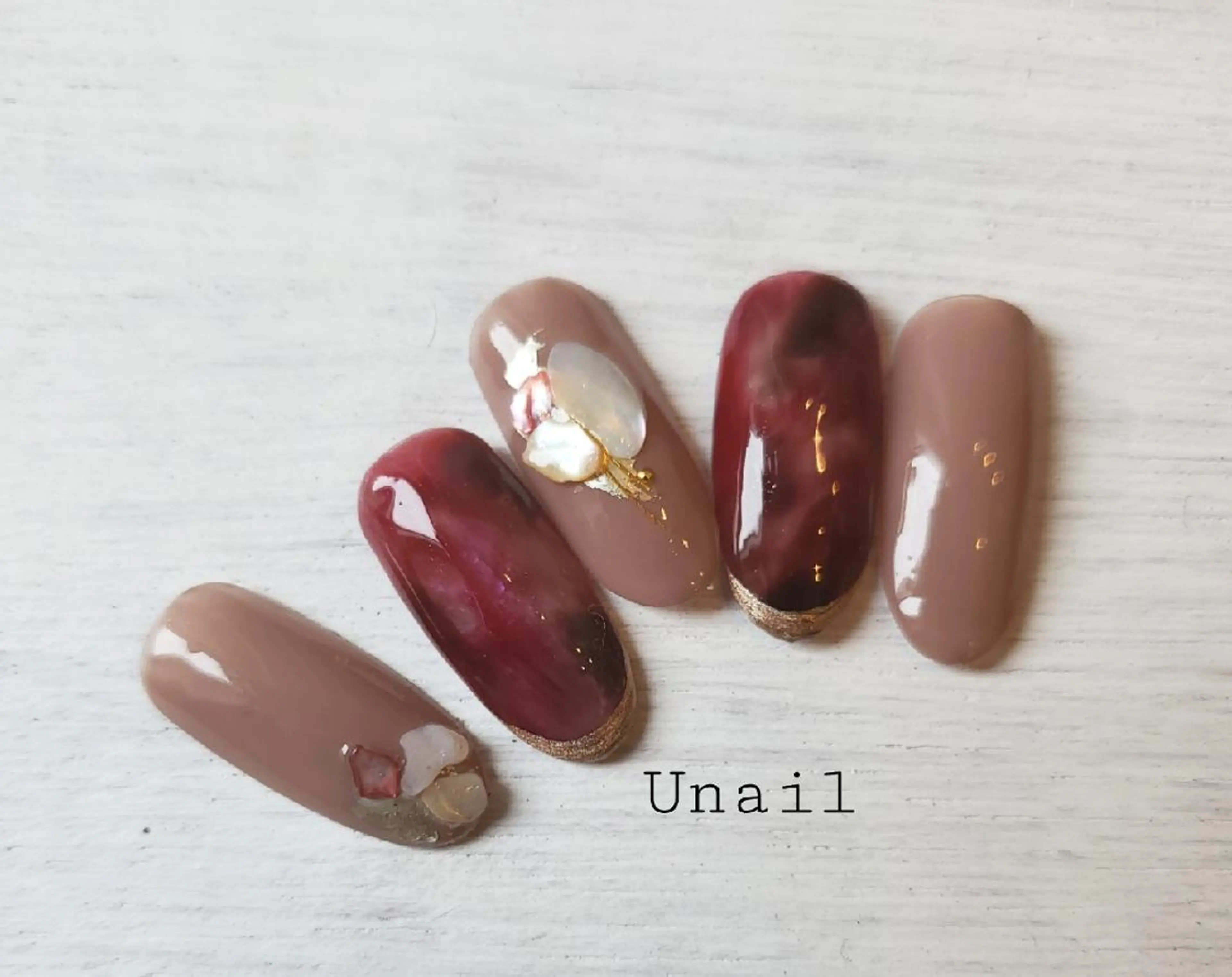 ネイル U nail所属・高橋 千恵のネイルデザイン
