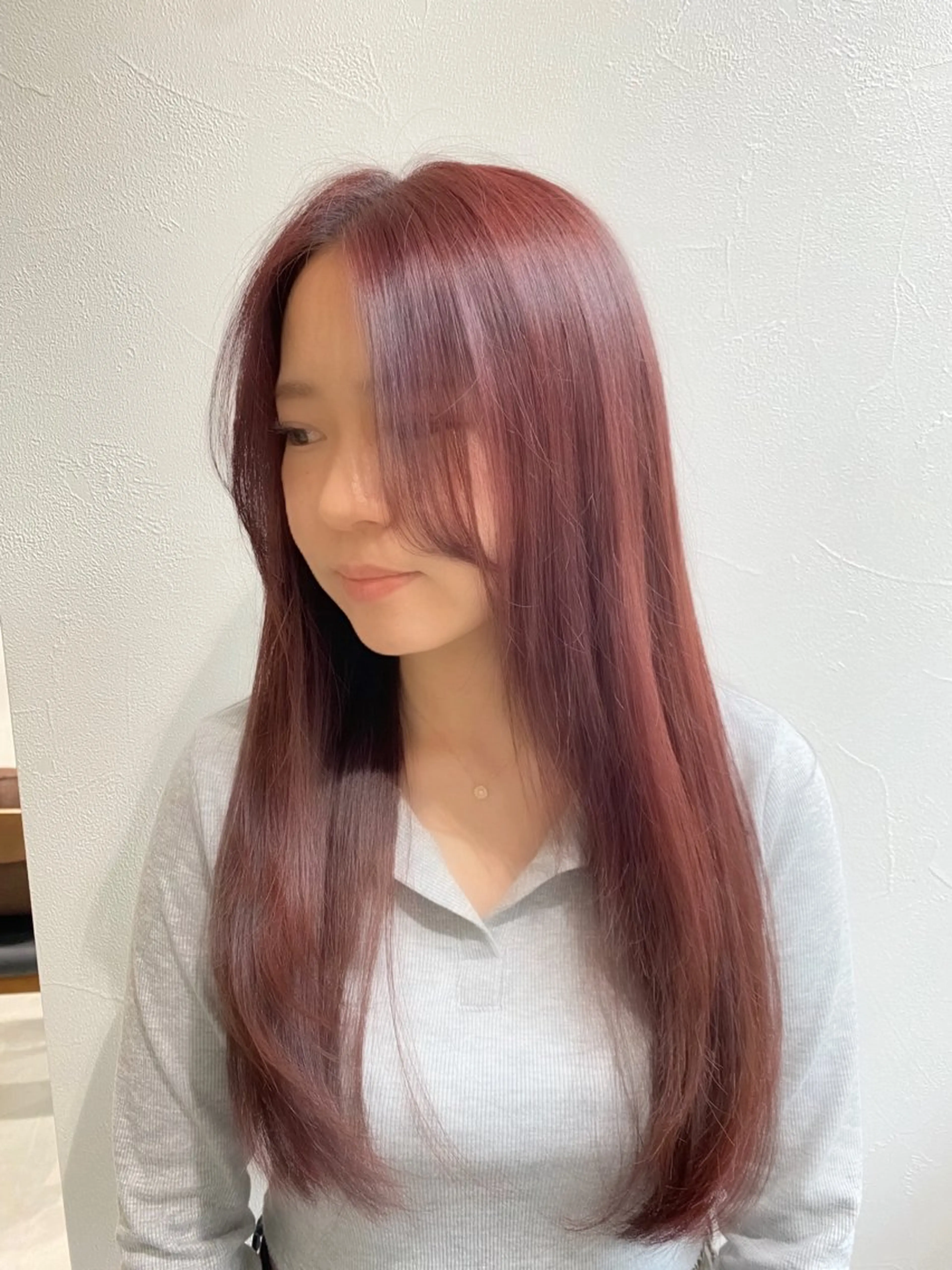 ロング カラー カット ヘアカラー Aujuaソムリエ ❤️‍🔥今吉 晃太のヘアスタイル