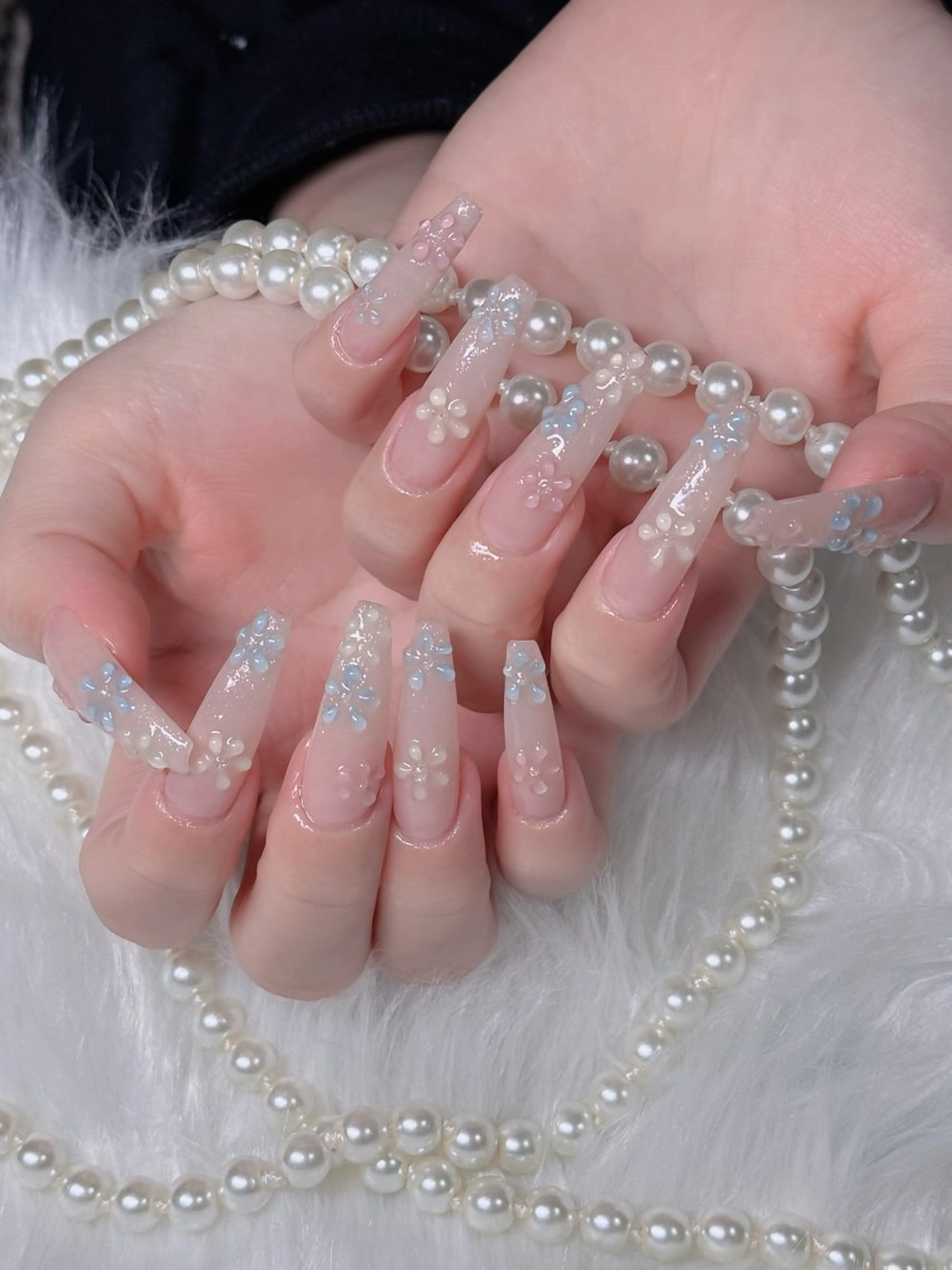 ネイル フレンチネイル ジェルネイル ハロウィン キラキラネイル 韓国ネイル ハンドネイル H.baby Nail Salonのネイルデザイン