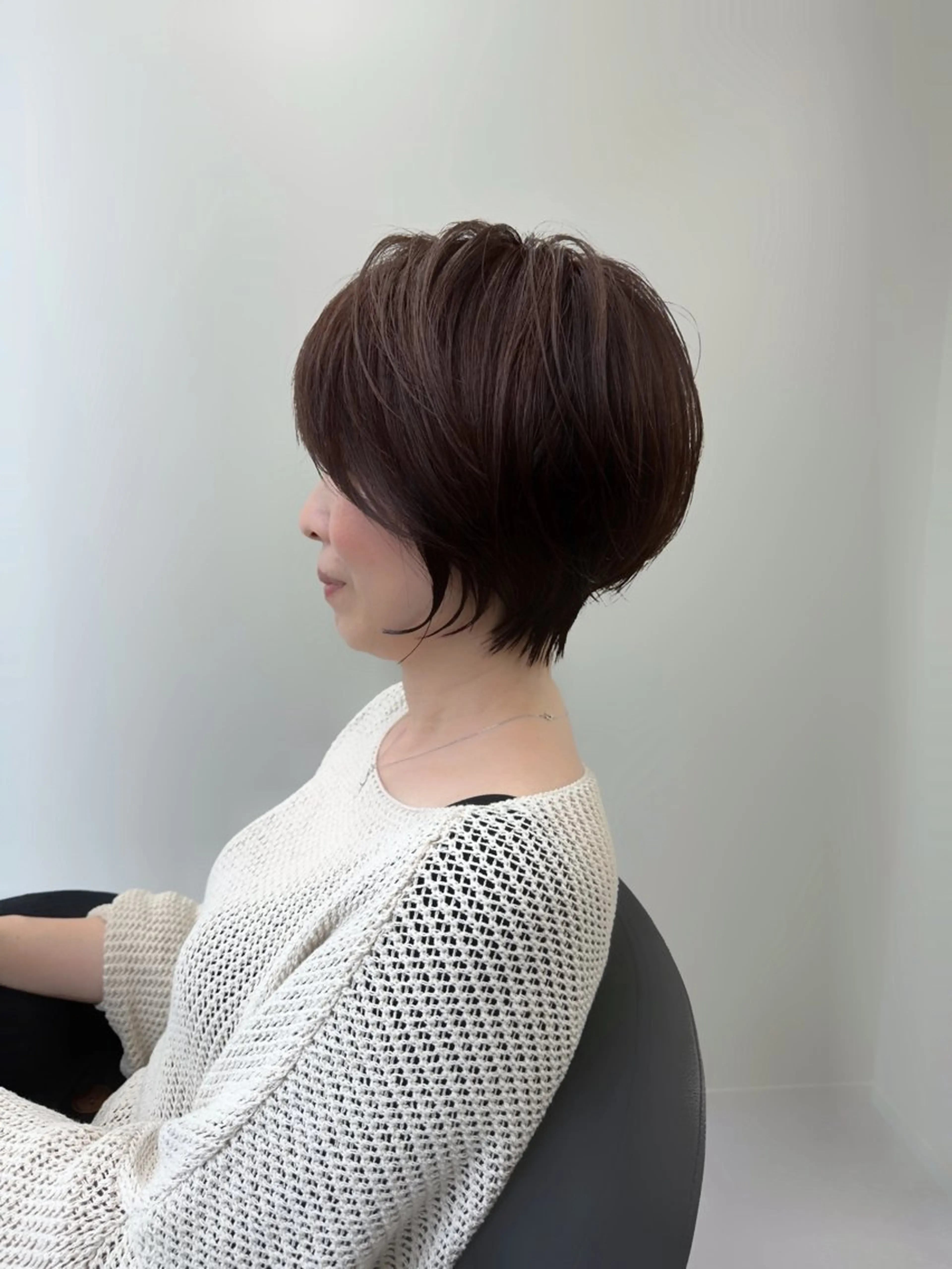 ショート カラー 似合わせスタイル 岡田勇哉のヘアスタイル