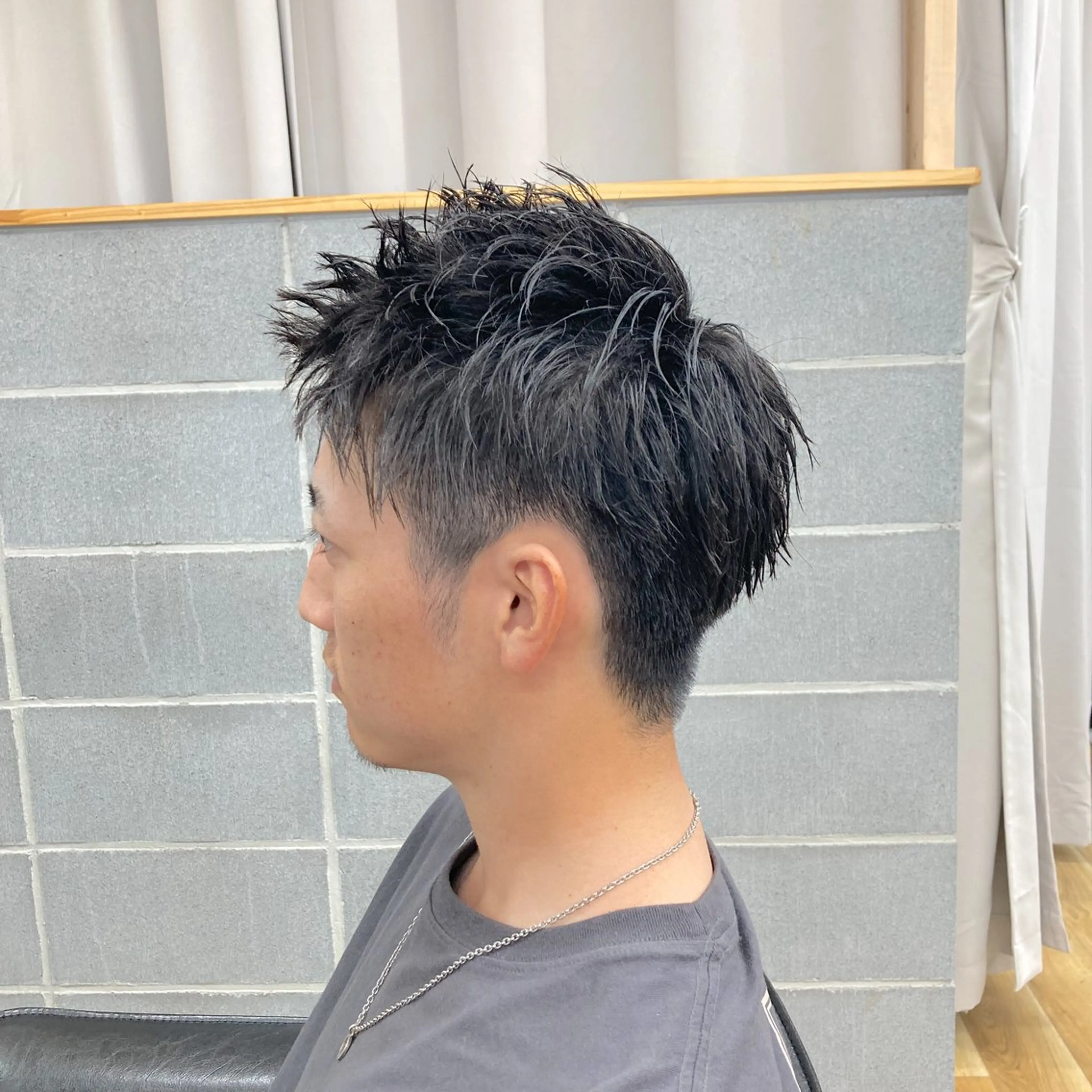 ショート パーマ メンズ カット パーマ メンズ特化/垣見 隼人のヘアスタイル