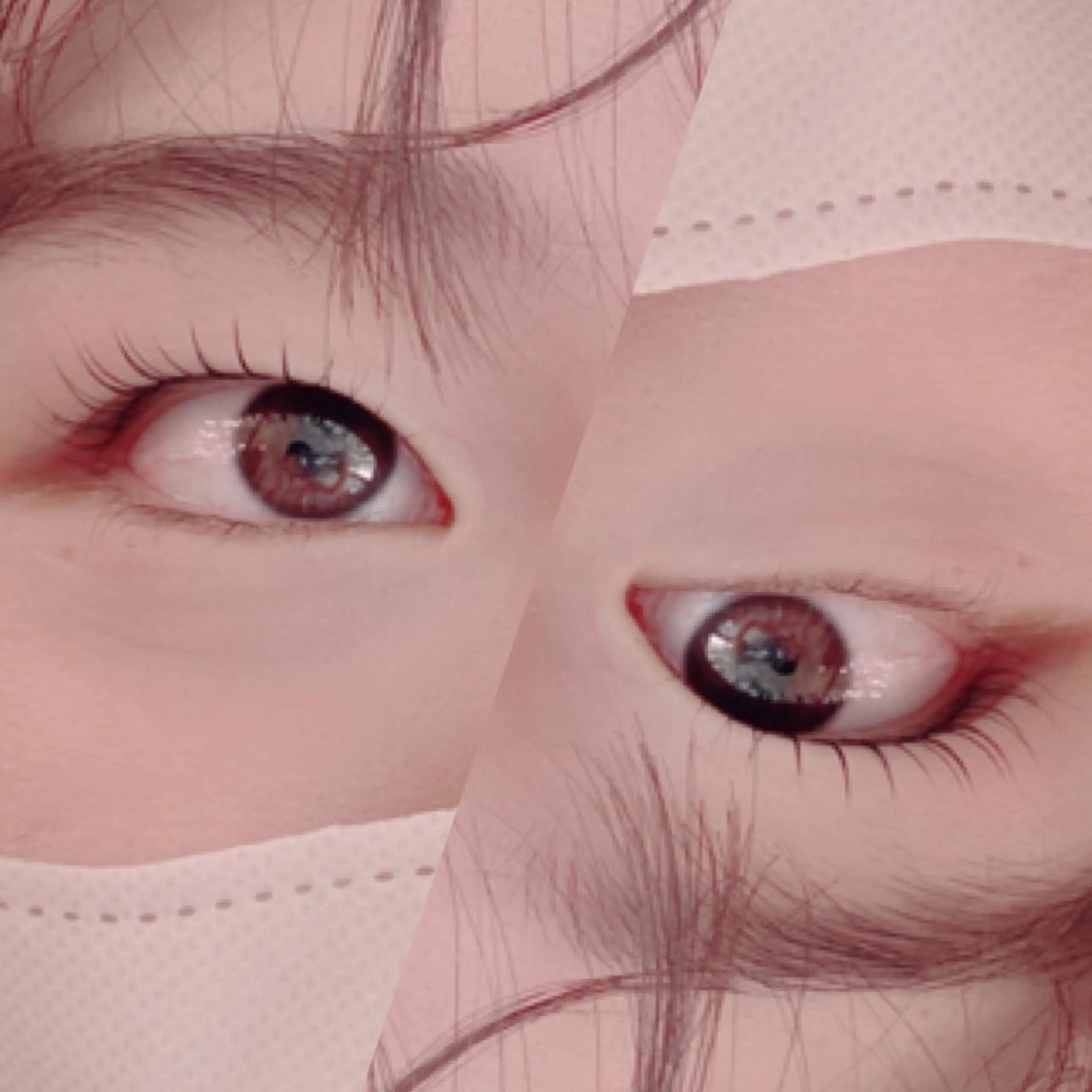 マツエク・マツパ カラーマツエク フラットラッシュ 韓国風マツエク パリジェンヌラッシュリフト まつげパーマ オーダーメイドまつげ ＆まゆげ.RIKAのマツエク・マツパデザイン