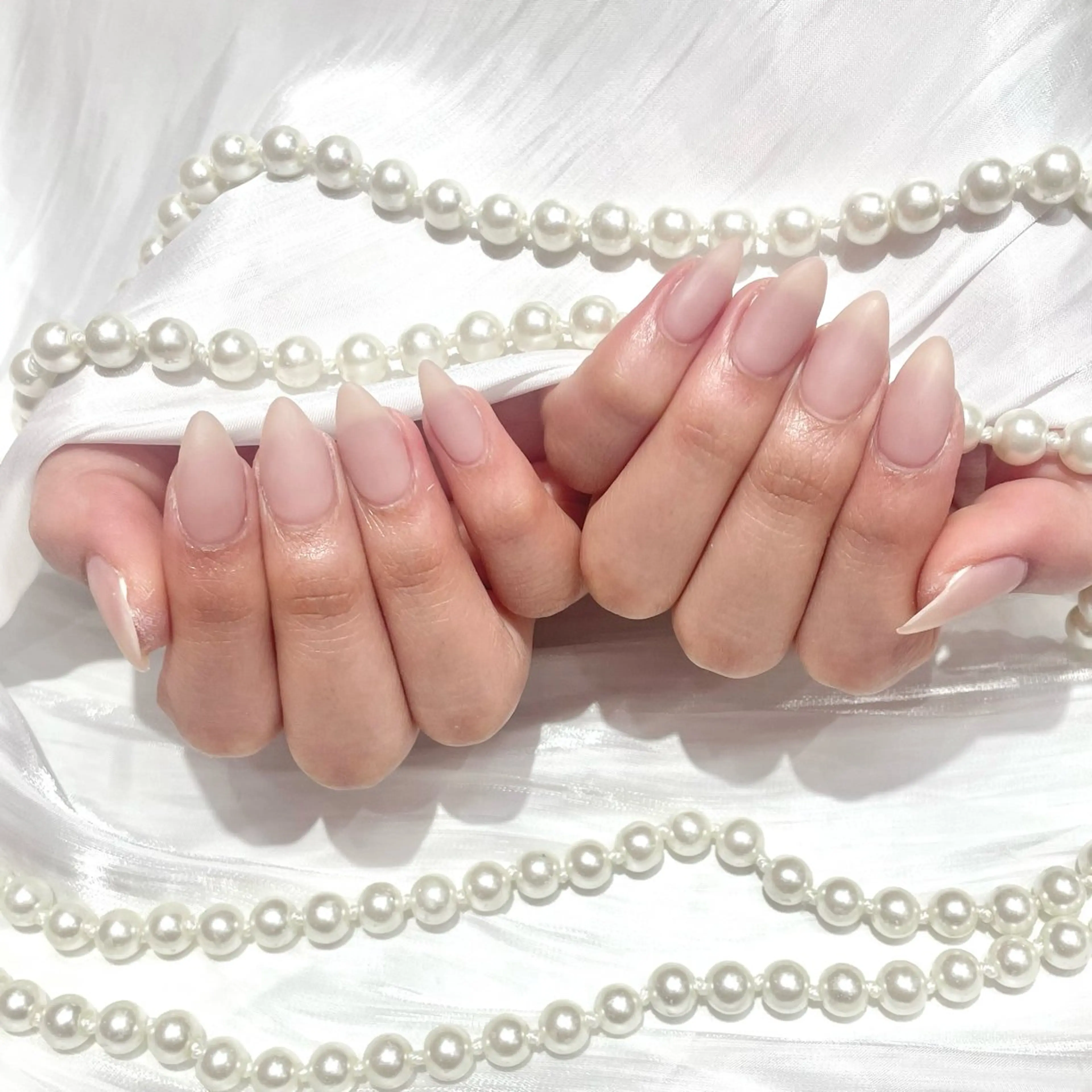 ネイル マットネイル ハンドネイル WISTERIA nahoのネイルデザイン