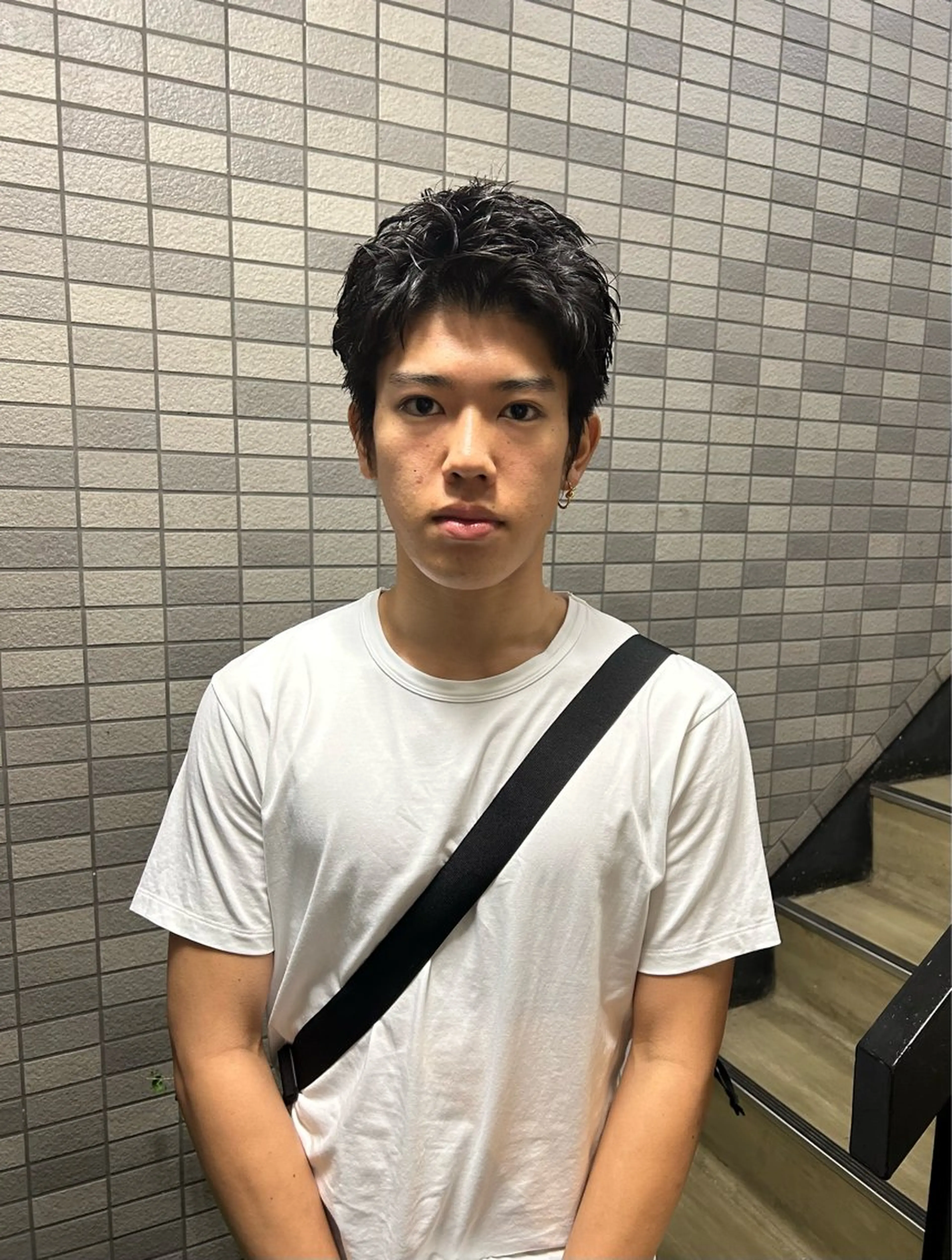 ショート パーマ メンズ メンズブリーチ メンズハイライト メンズインナーカラー メンズパーマ プードルパーマ カット パーマ トリートメント charme所属・💈メンズ特化美容師 ✂︎伊藤大輝💈のヘアスタイル