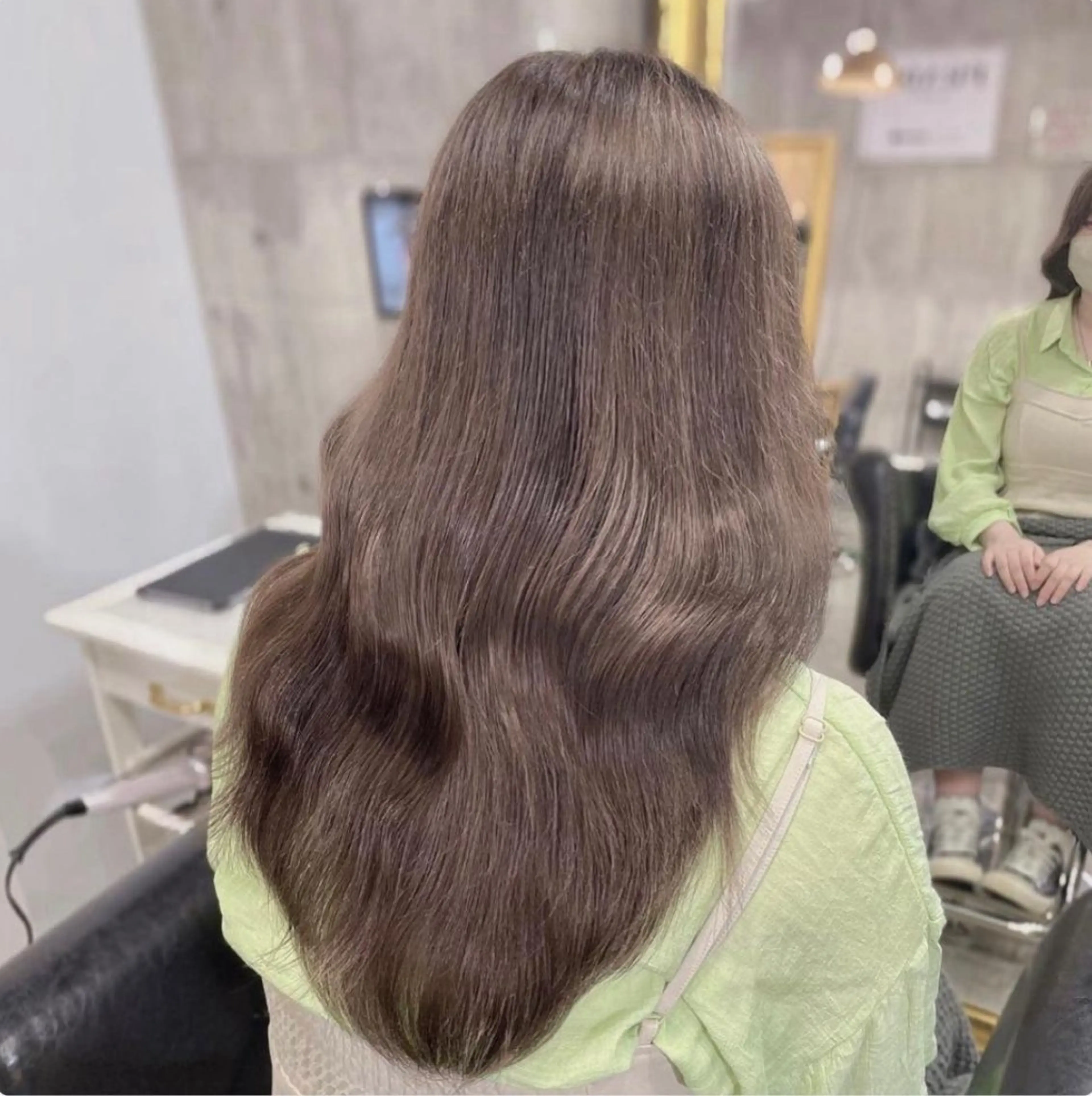 ロング カラー ベージュカラー ブリーチ 透明感カラー ハイトーンカラー MIRAC所属・Ryoichi⛓️ 韓国ヘア/ハイトーンのヘアスタイル