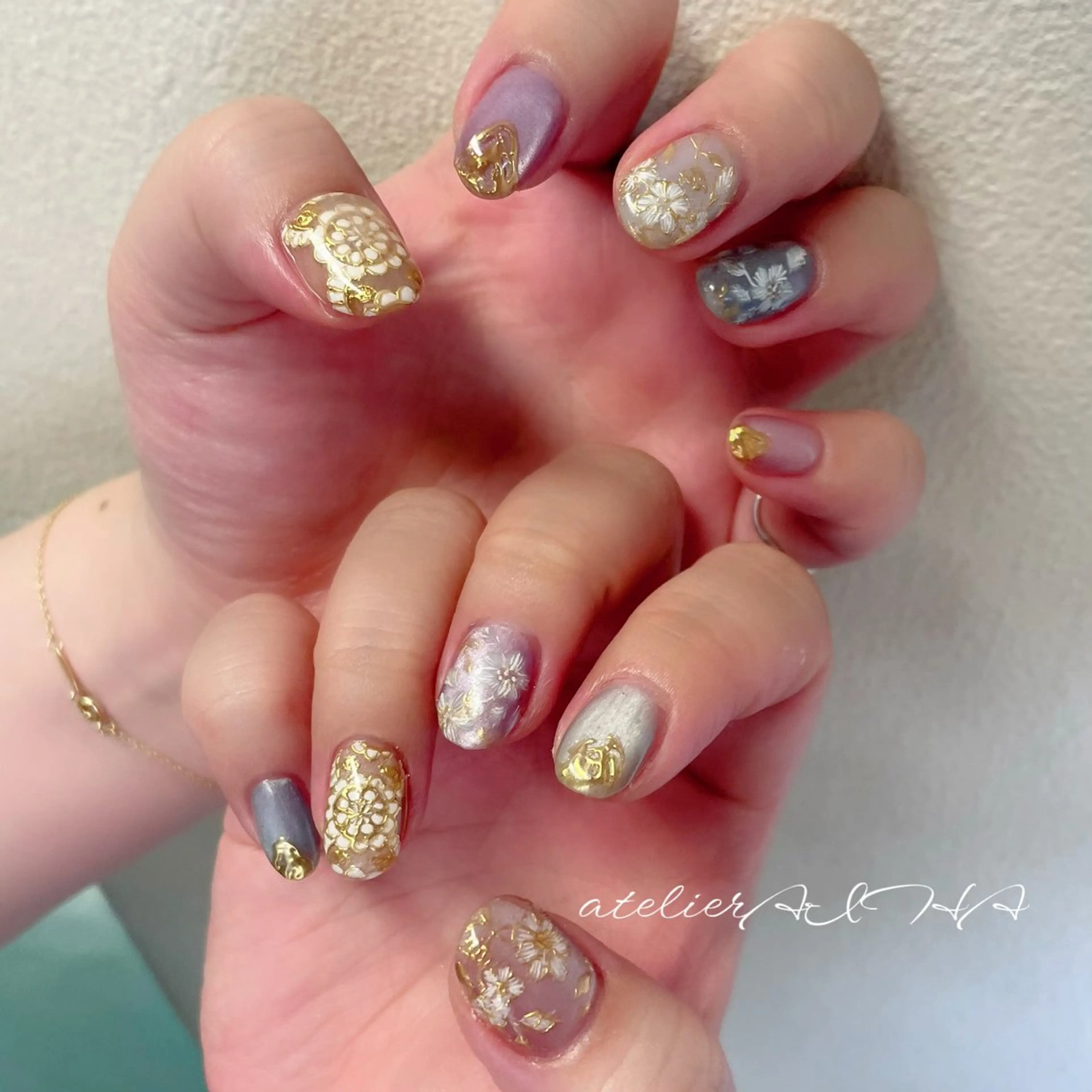 ネイル ハンドネイル アトリエAIHA所属・アトリエAIHA★ フィルイン推奨サロンのネイルデザイン