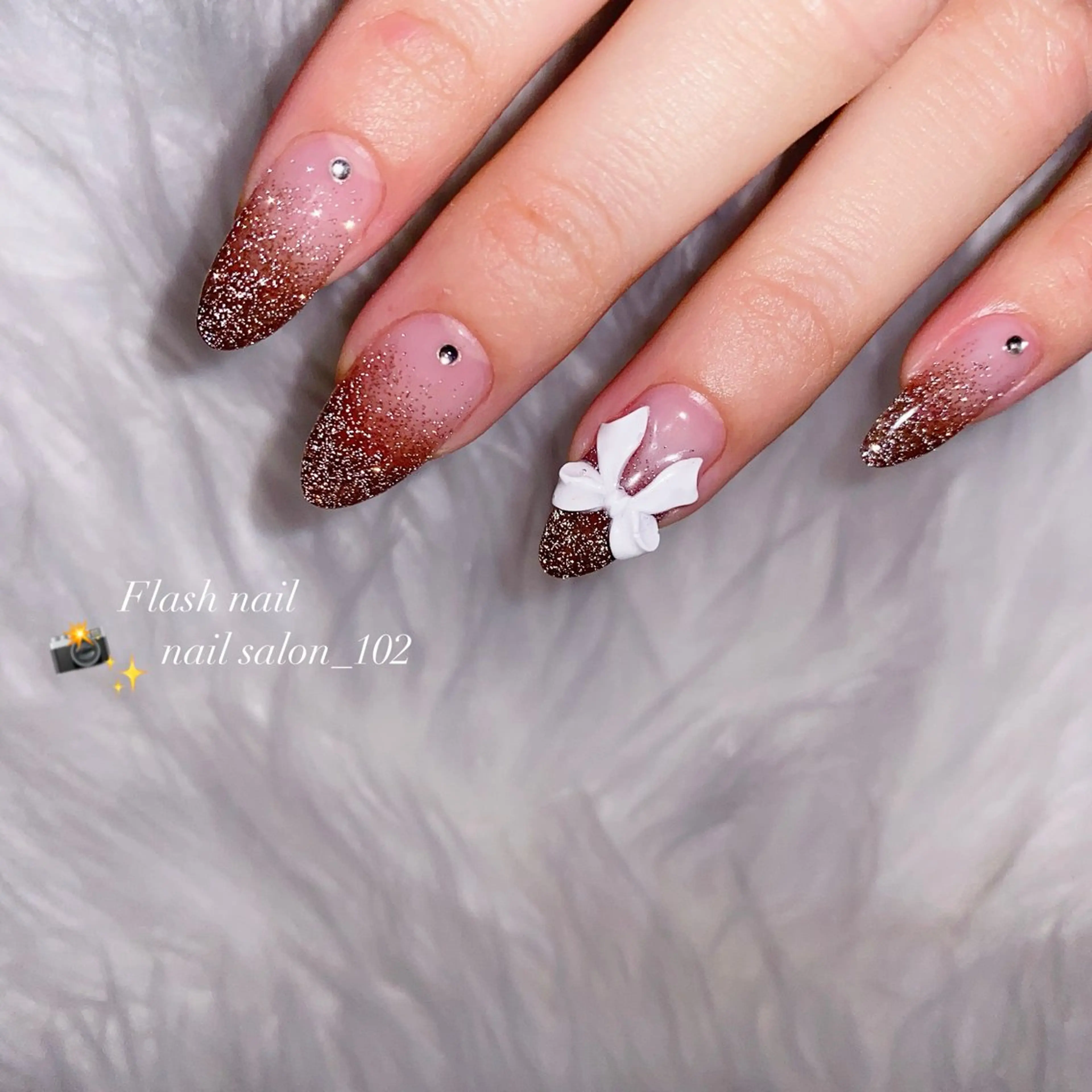 ネイル フラッシュネイル ラメ(グリッター) ハンドネイル nail salon 102のその他イメージ