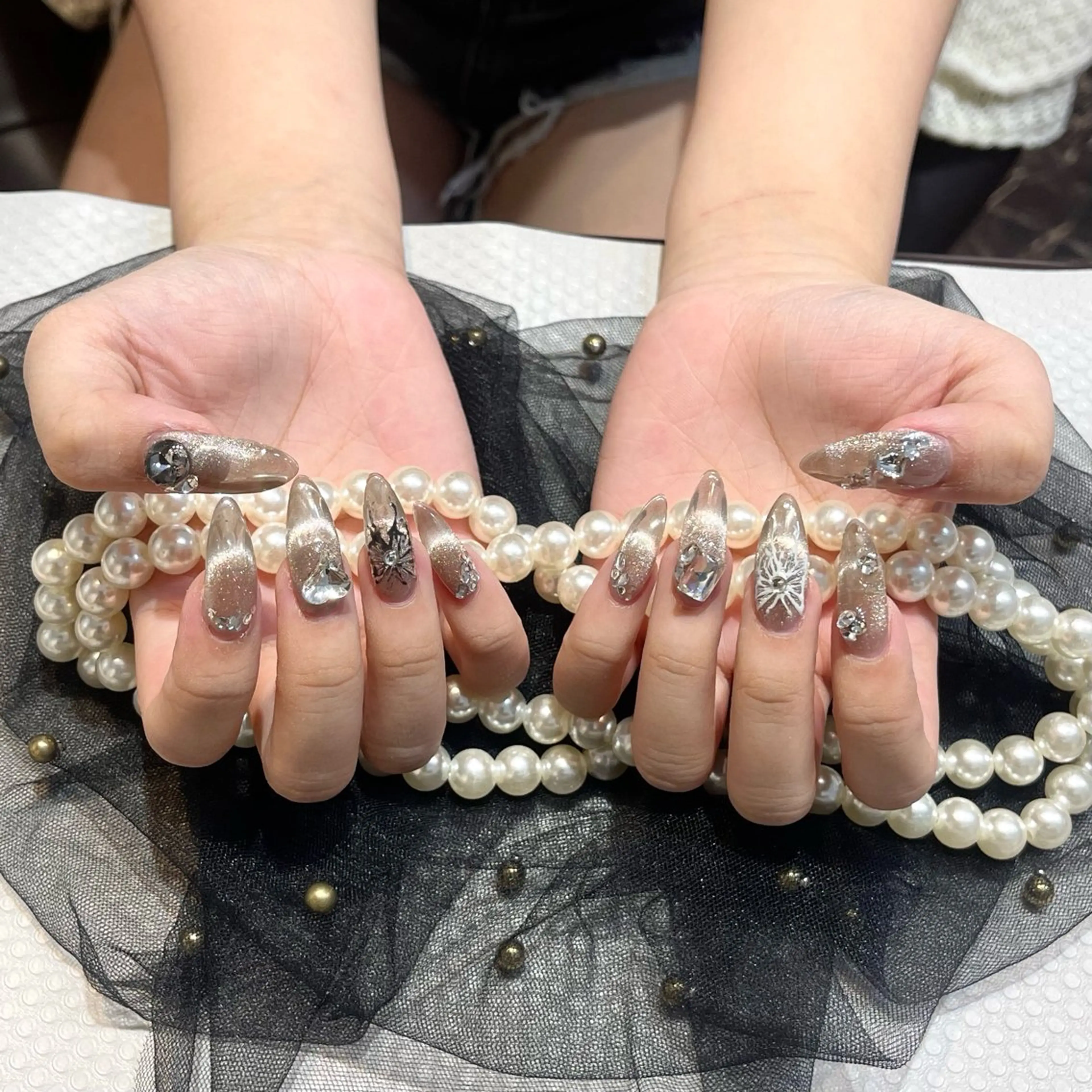 ネイル ハンドネイル Rie Nail Salonのマツエク・マツパデザイン