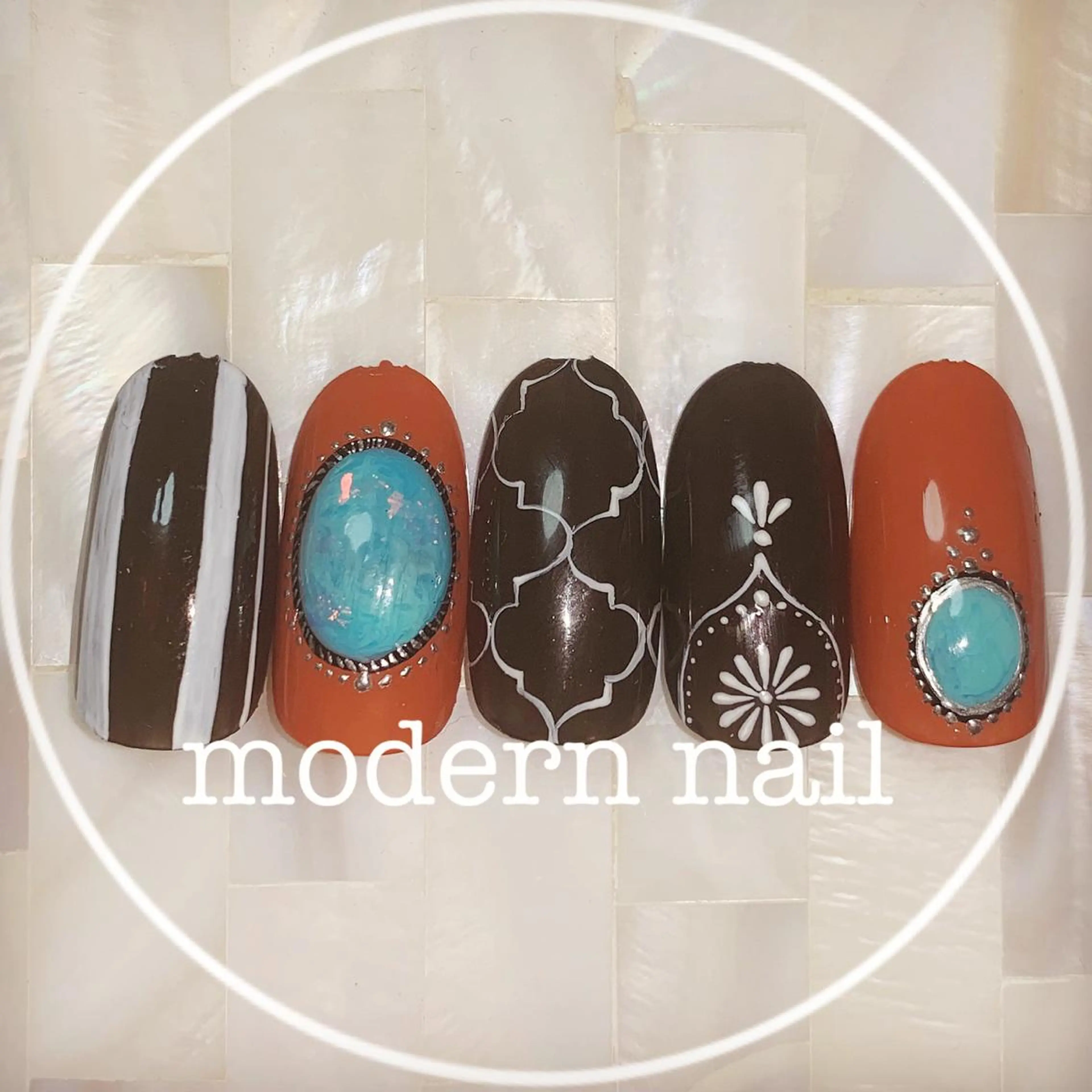 ネイル アートネイル 小川 玲奈のネイルデザイン