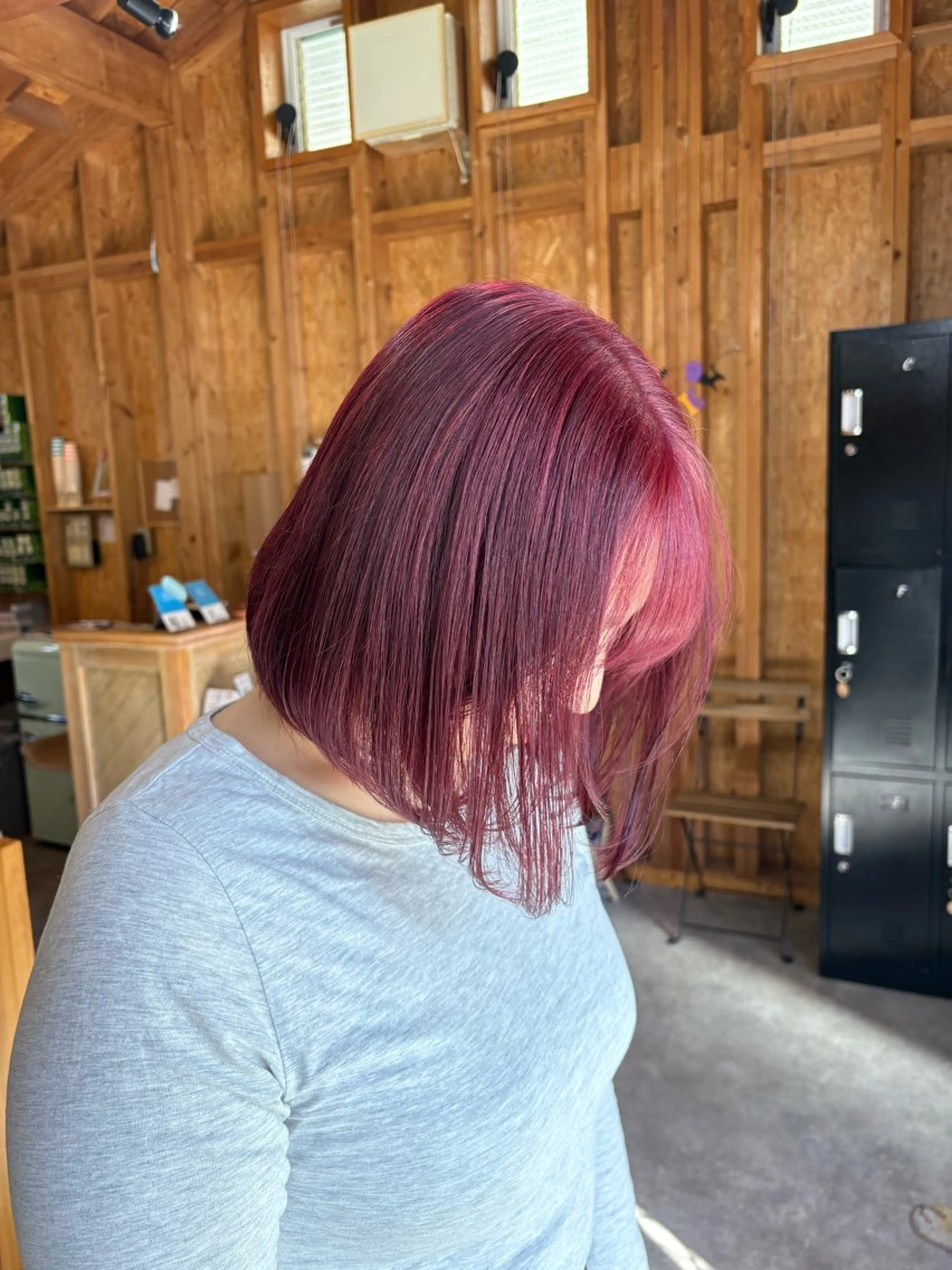 カラー ヘアカラー まろみ暖色× chia🕯のヘアスタイル