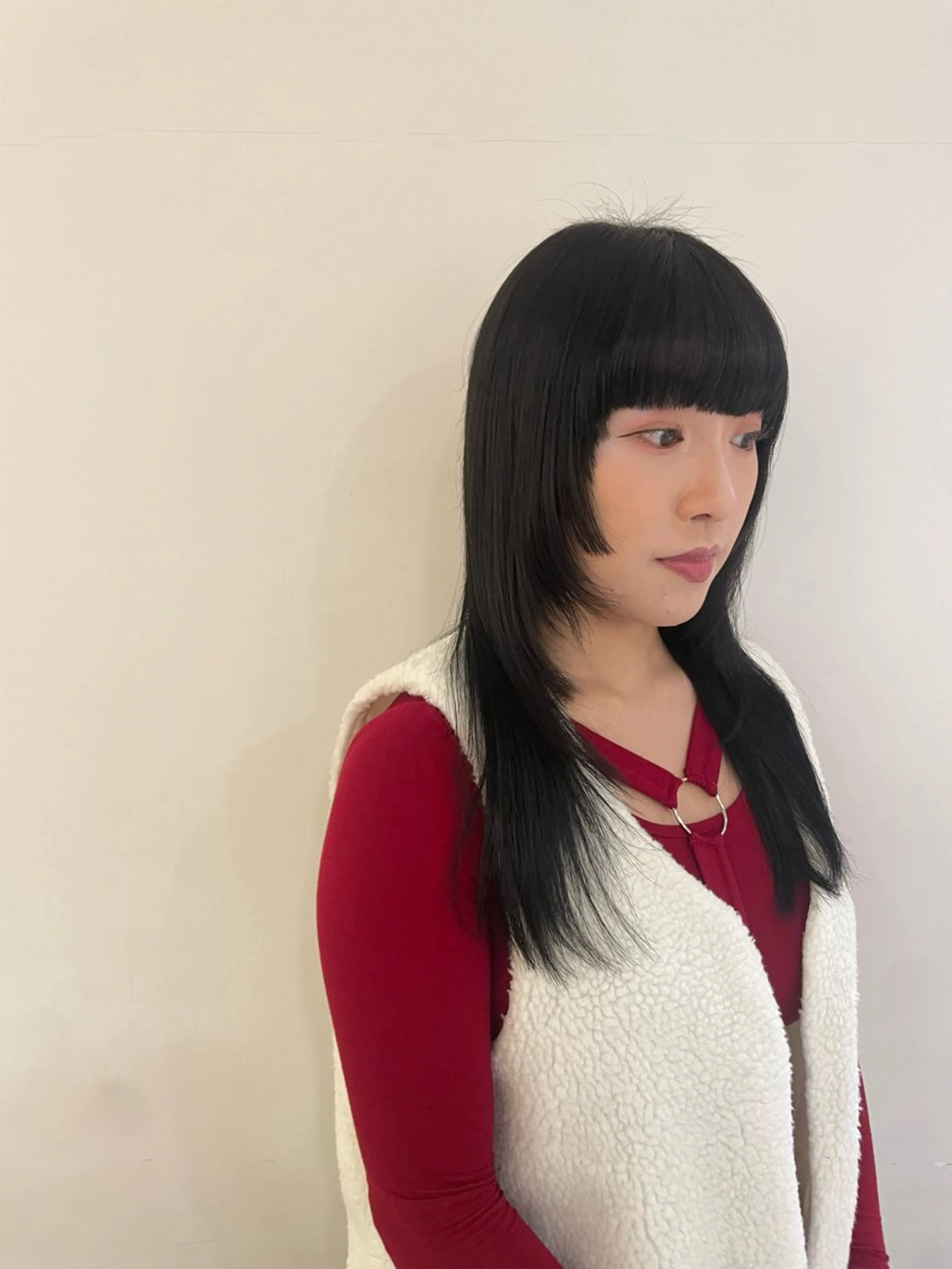 ロング レイヤーカット 似合わせカット ヘッドスパ/カラー 葉月のヘアスタイル