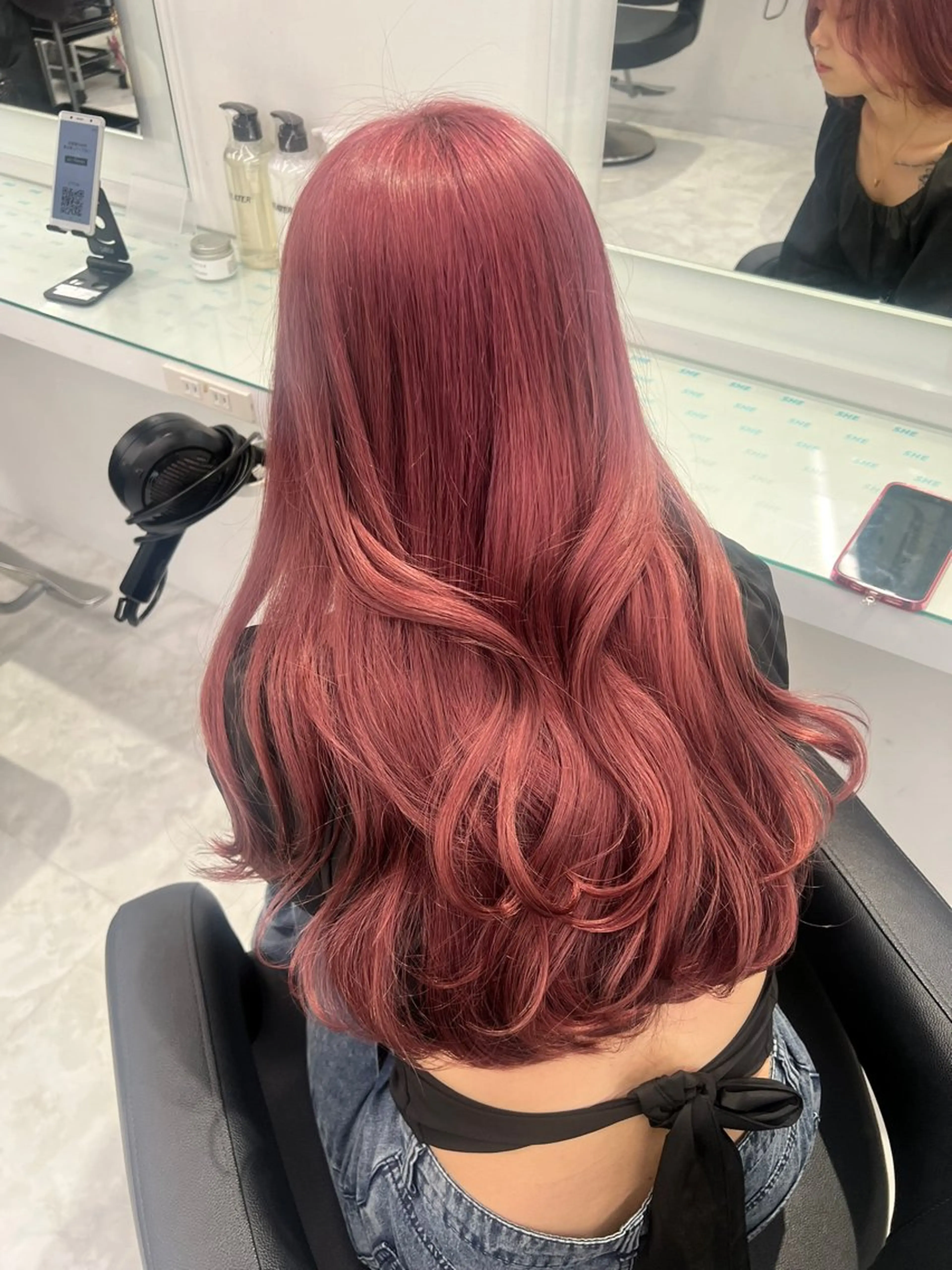 カラー La fith hair　pur茶屋町店所属・momoka/茶屋町 /艶髪カラーのヘアスタイル