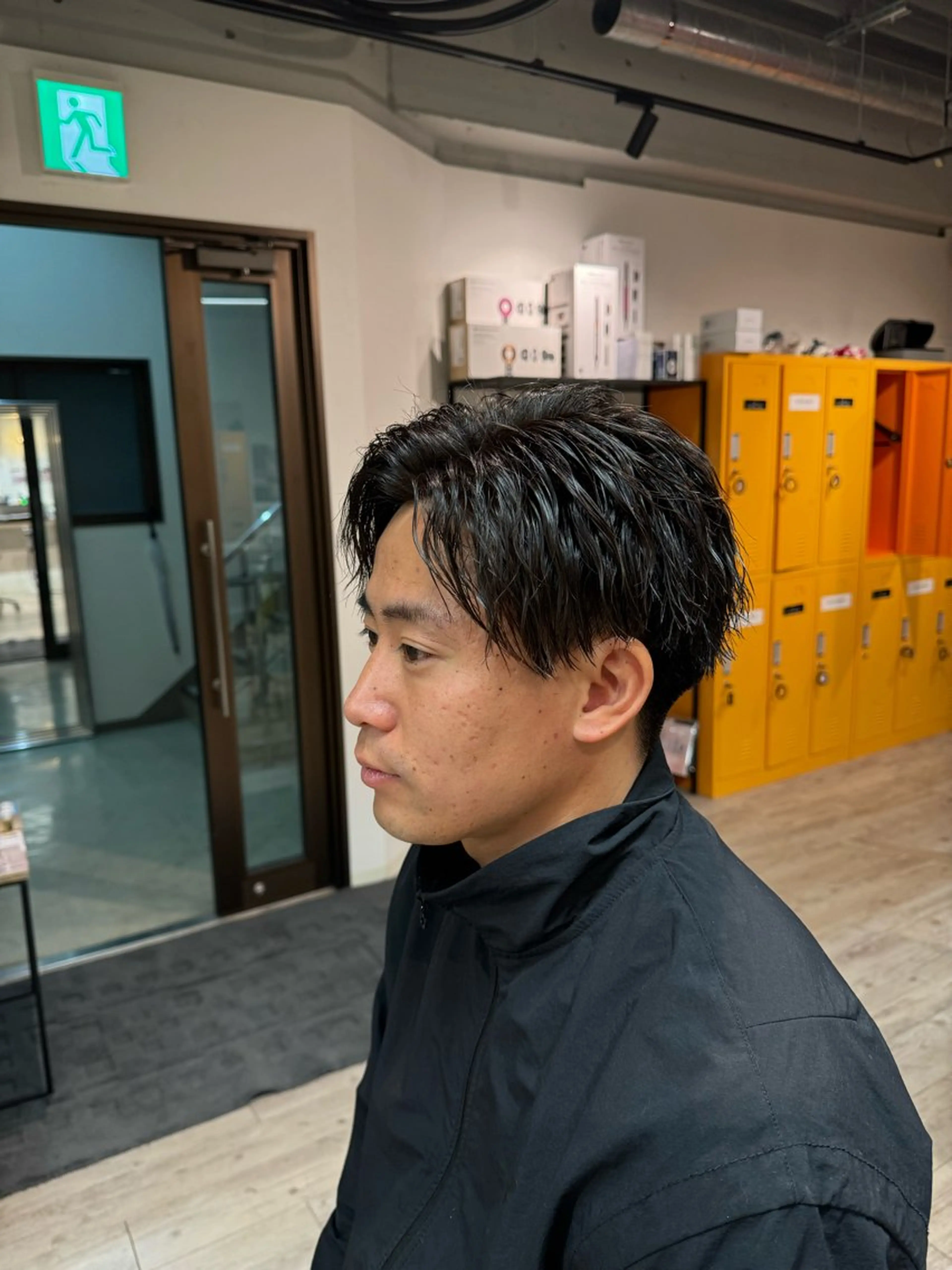 メンズ 林 龍誠のヘアスタイル