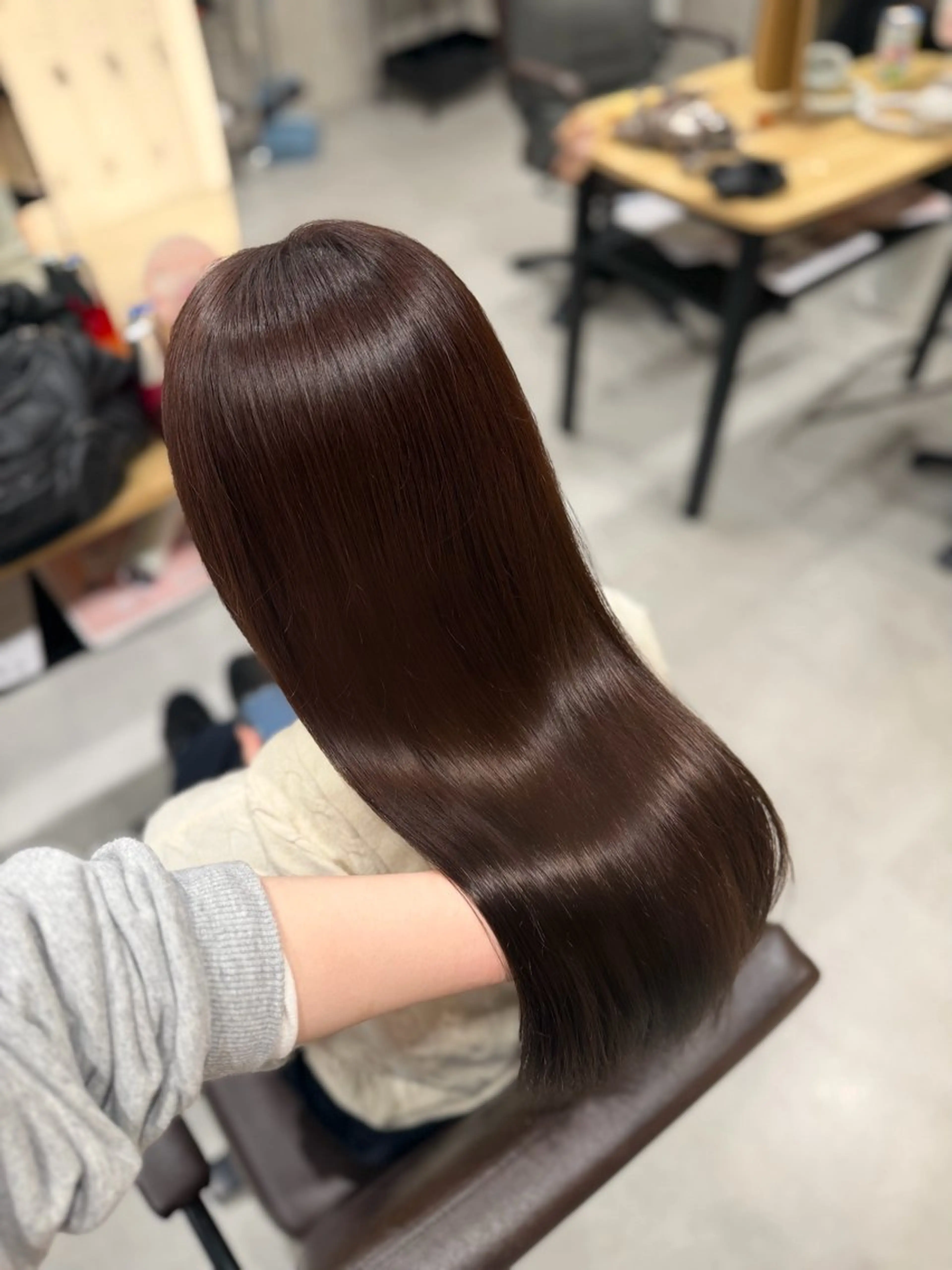 ロング カラー カット ヘアカラー 梅田/似合わせボブ /顔周り/RINKAのヘアスタイル