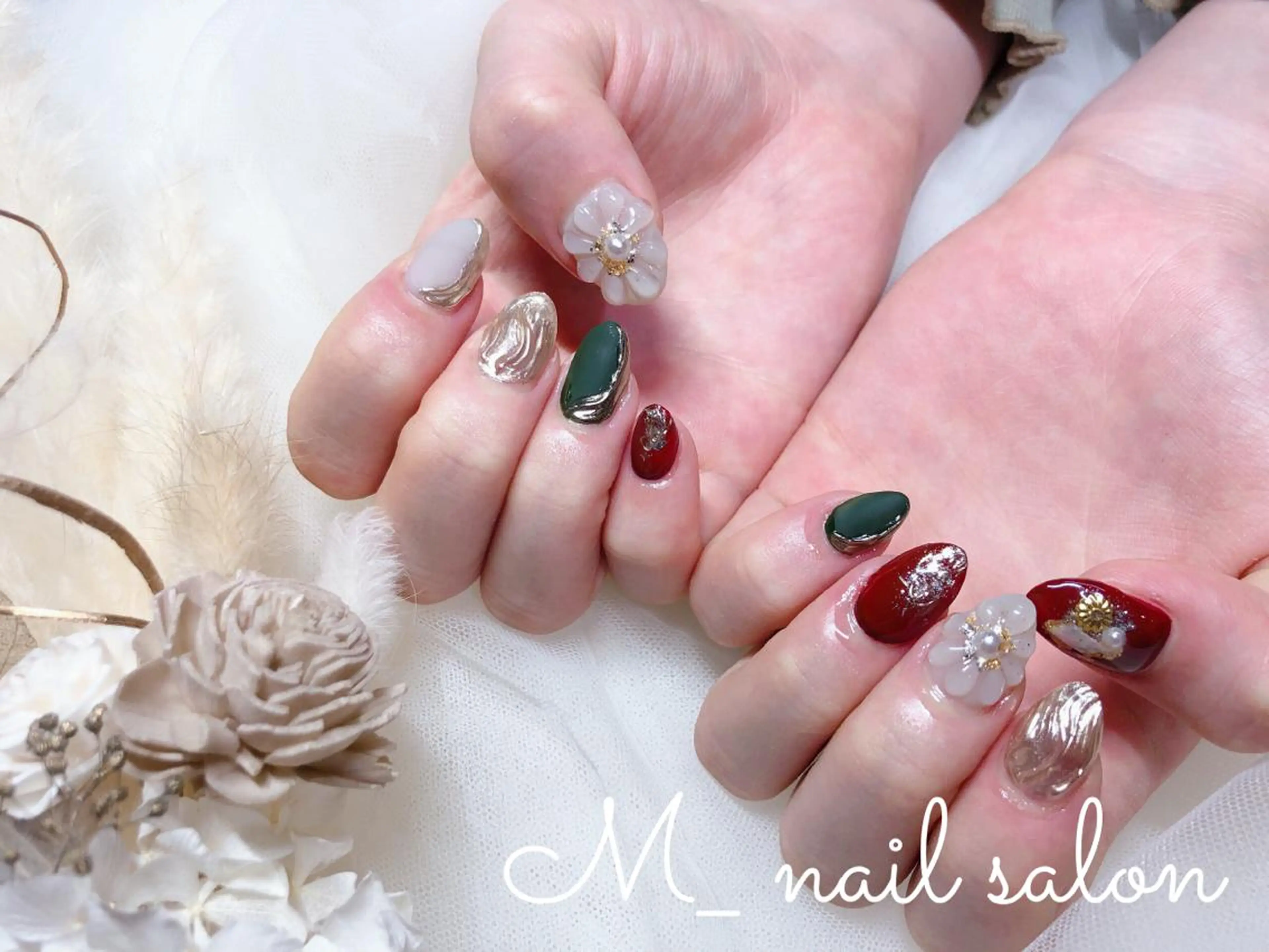 ネイル スカルプネイル M_nail salon所属・M_ nail salonのネイルデザイン