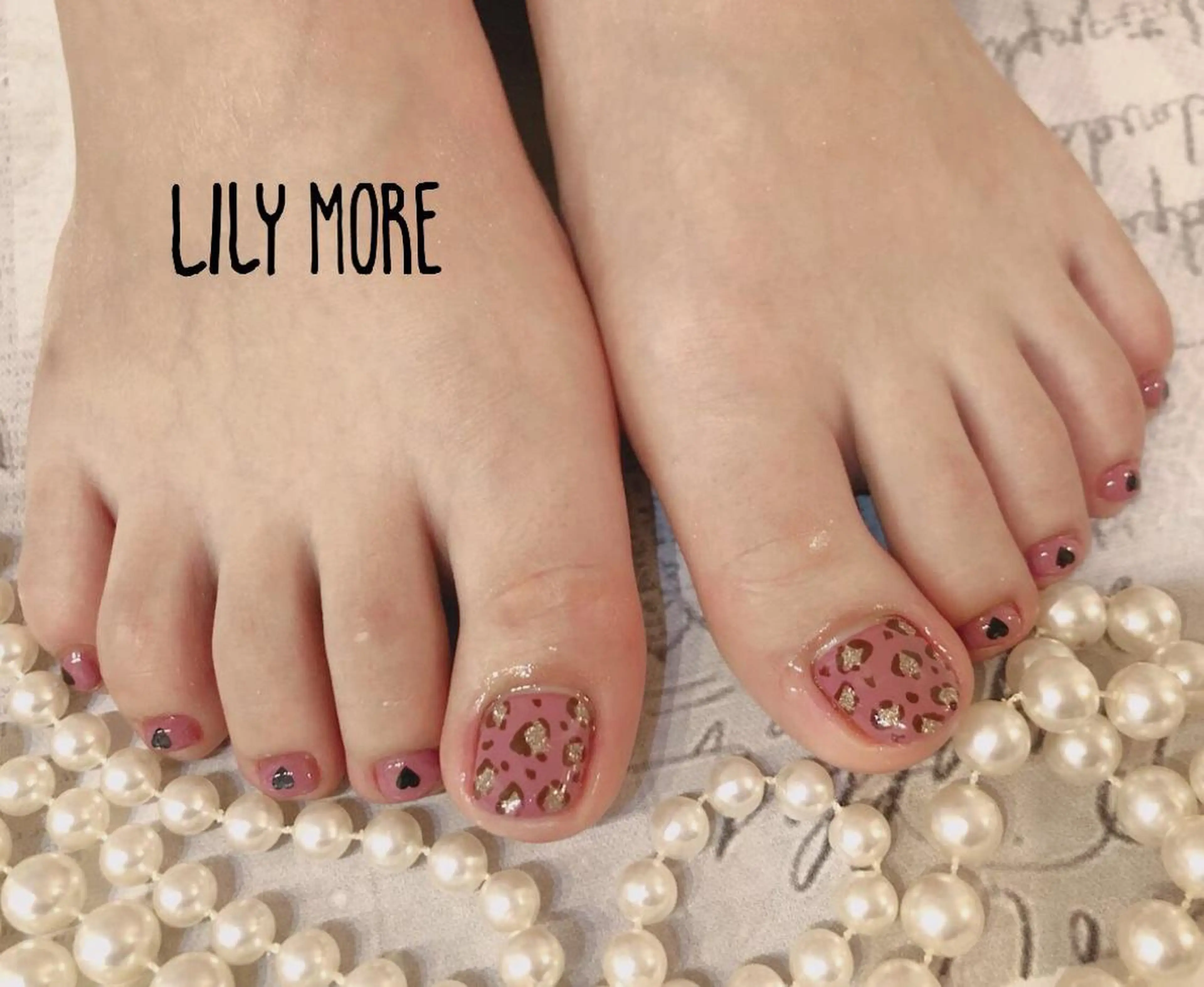 ネイル アニマル柄 Lily closetのネイルデザイン