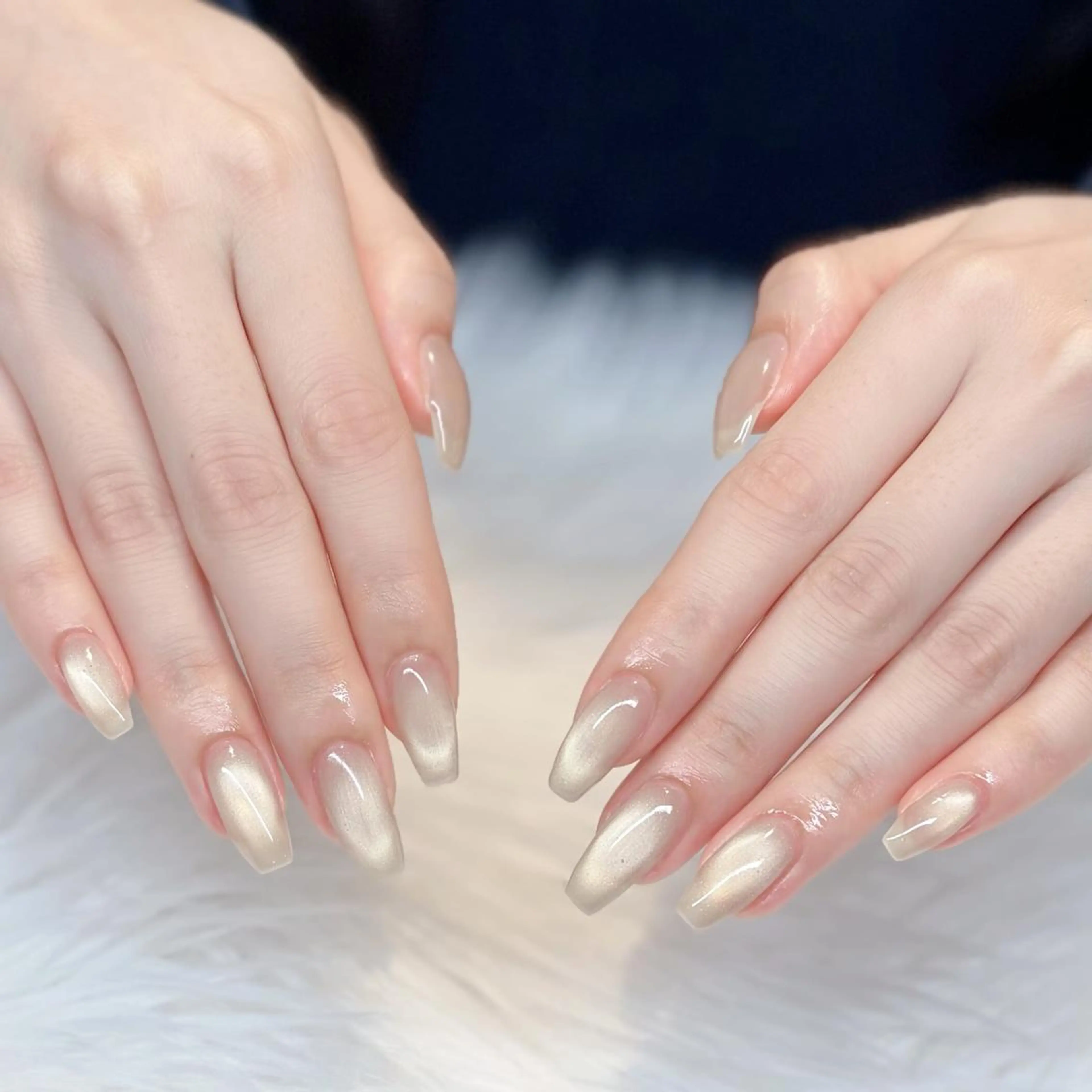 ネイル キラキラネイル マグネットネイル シンプルネイル ハンドネイル Keli Nail 難波のネイルデザイン