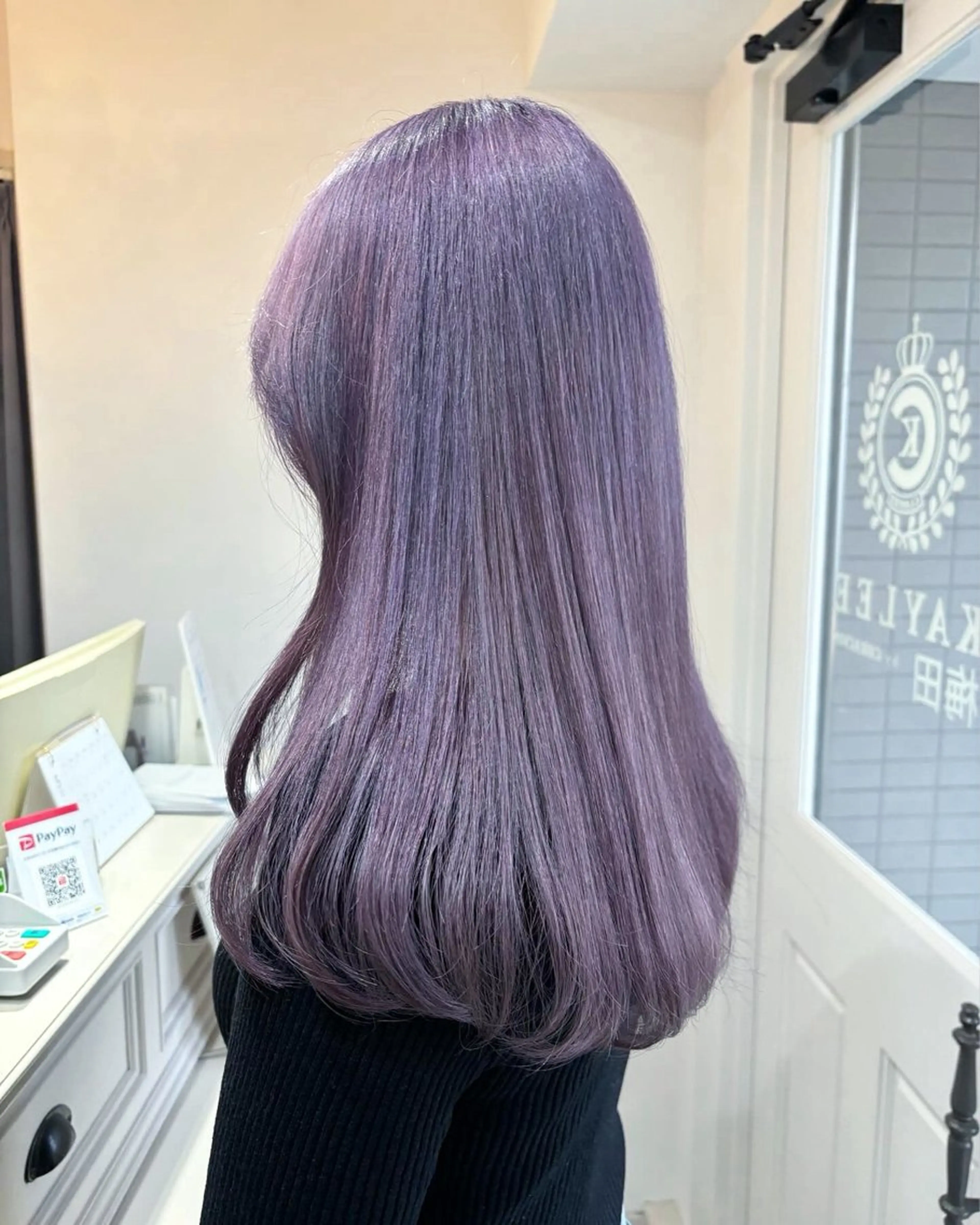 ロング カラー ブリーチ 𝗺𝗶𝗸𝘂♡ 似合わせ🎀のヘアスタイル