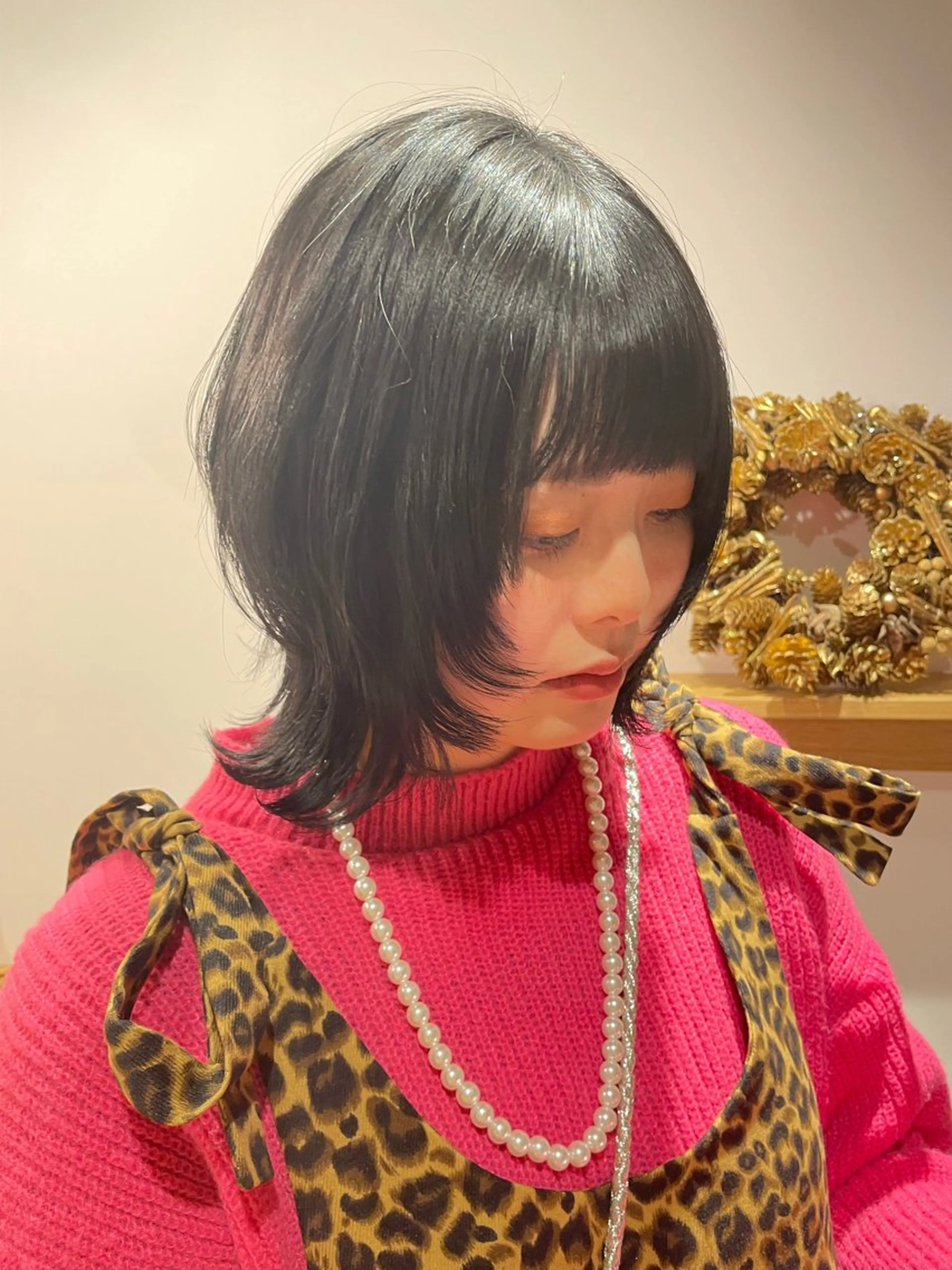 ミディアム カラー ウルフカット runru /muku.のヘアスタイル