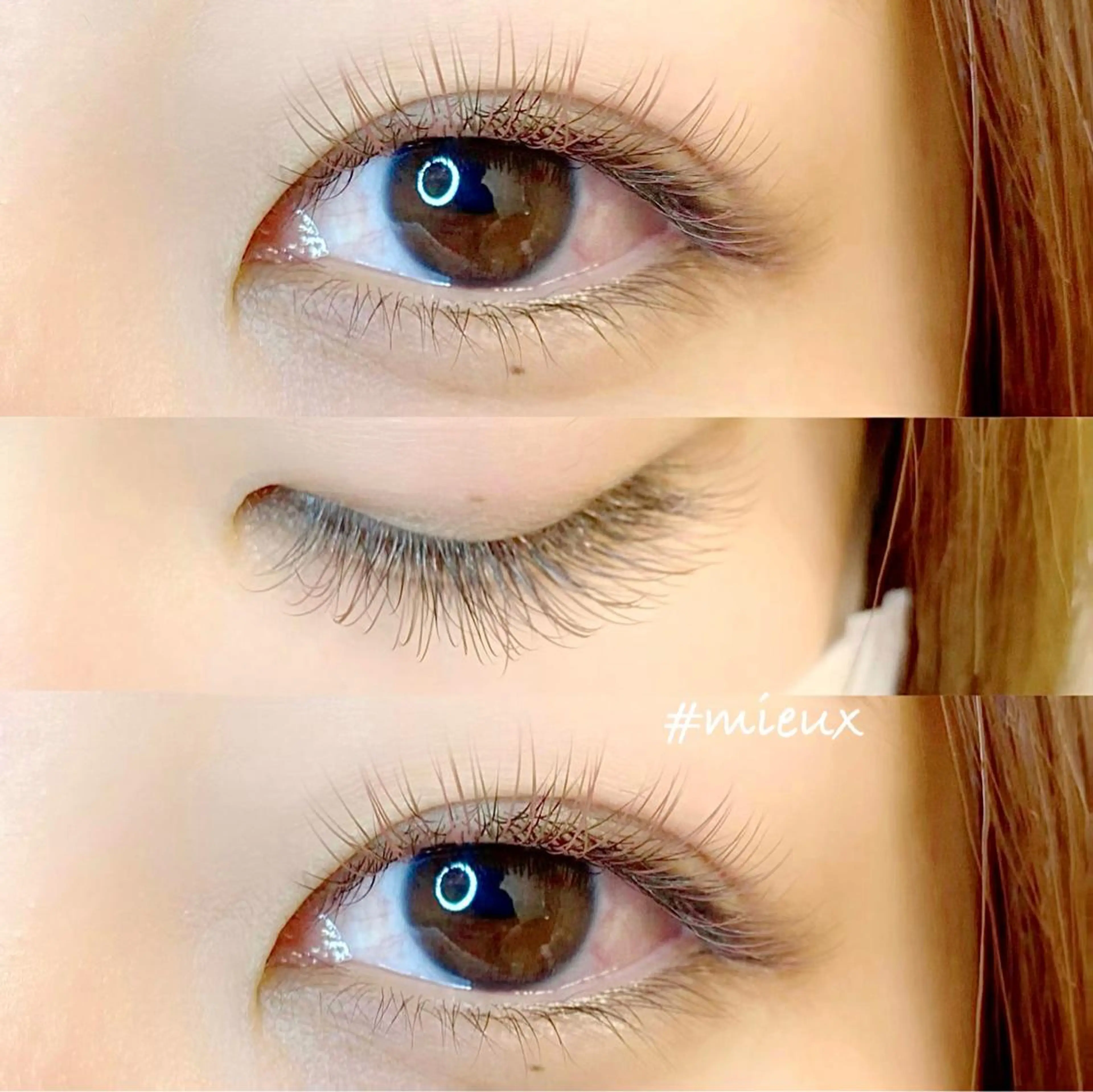 従来グルー🩵1時間半コース🩵フラット▷100​〜​120本🩵バインドorボリューム▷60​〜​80束などの写真