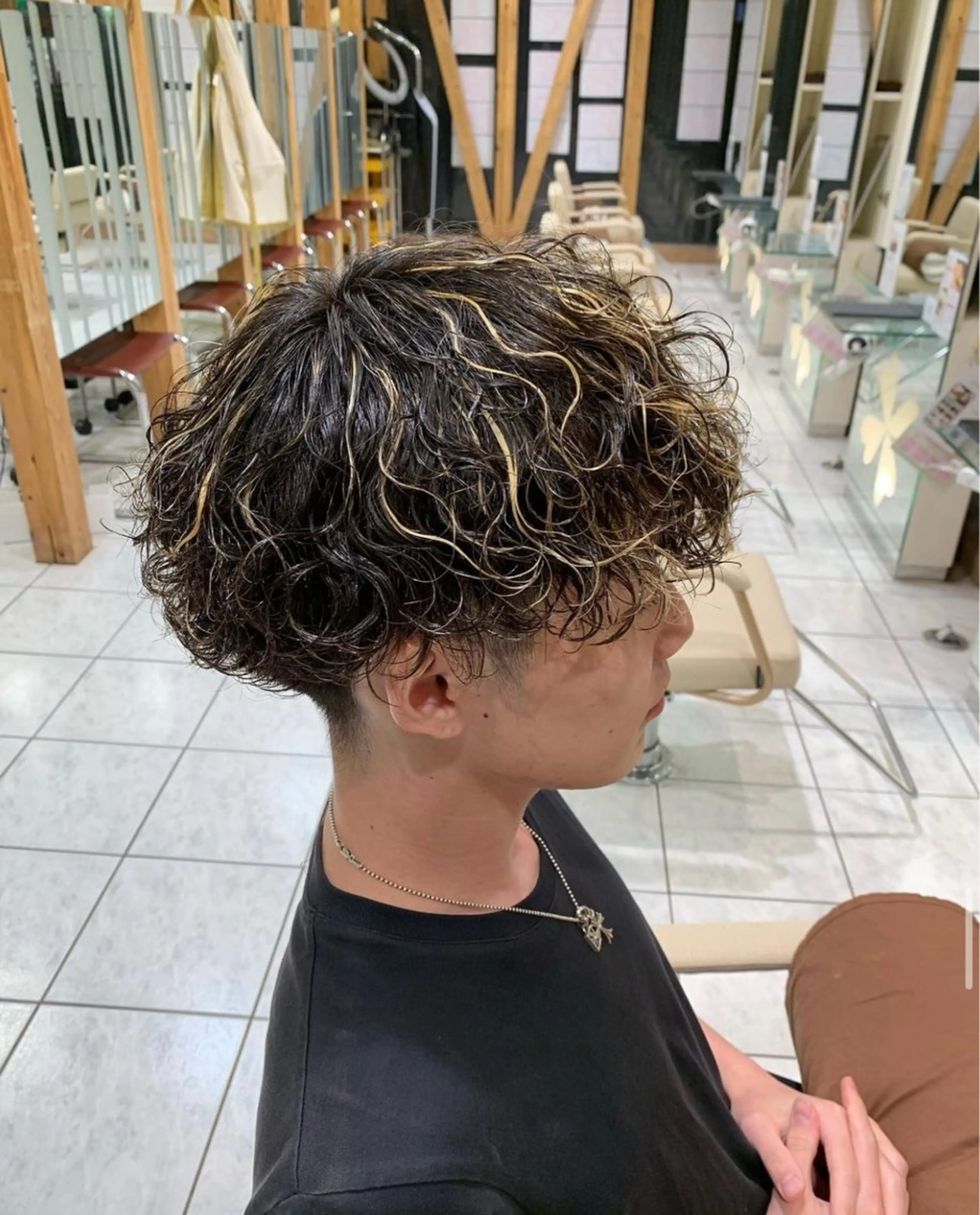 カット＋パーマ ￥9900の写真